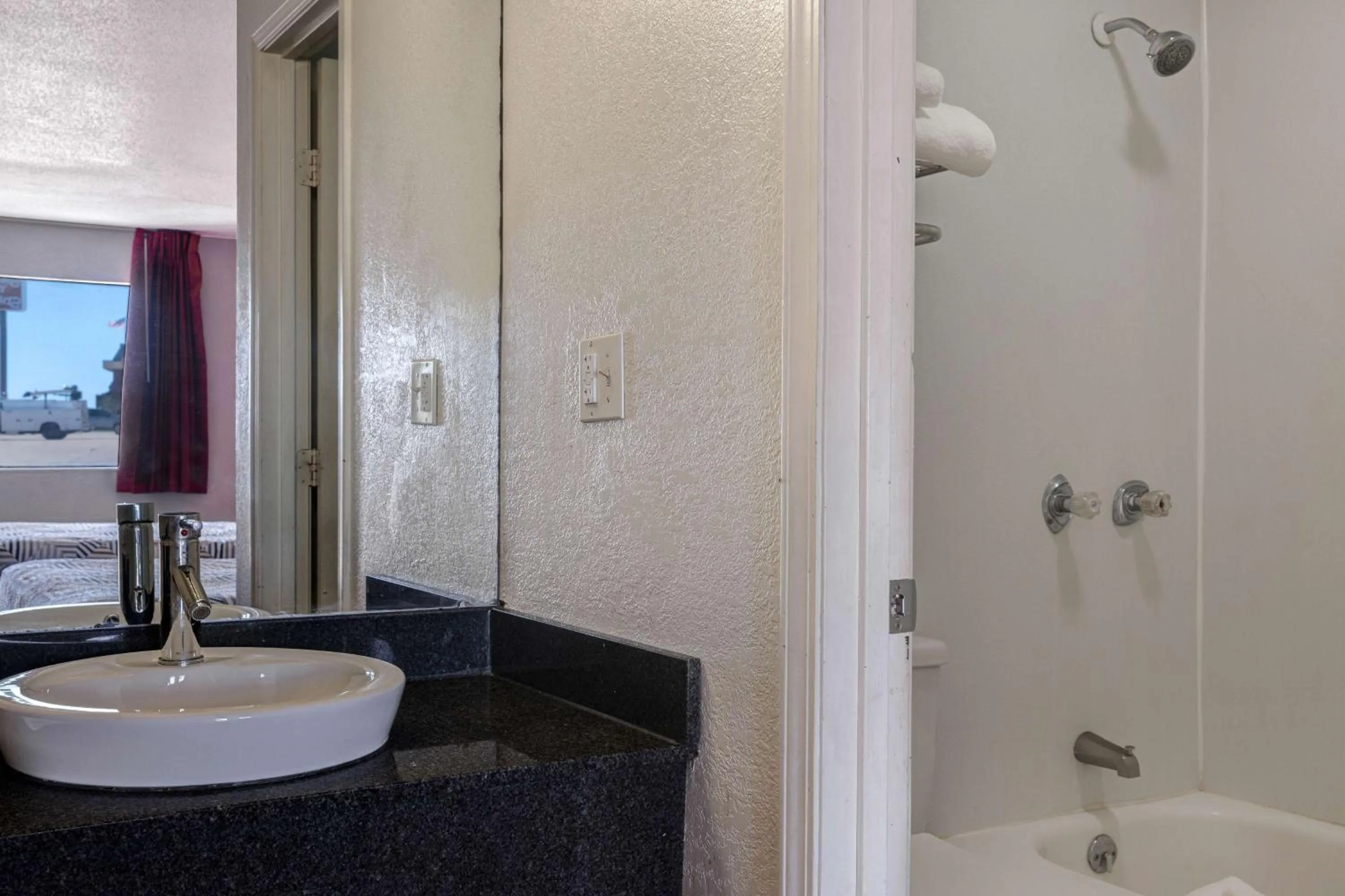 Bathroom in Motel 6-Rolla, MO