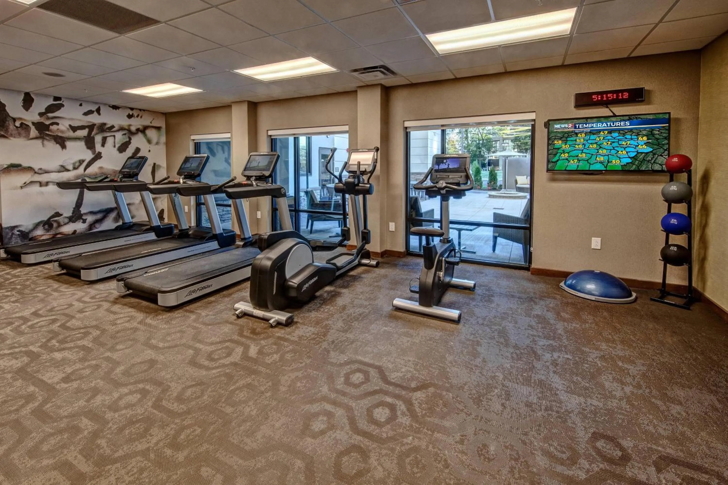 Fitness centre/facilities in Residence Inn by Marriott Nashville at Opryland
