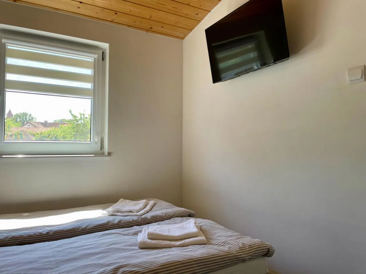 Bed in Domki u Grażyny Mikołajki