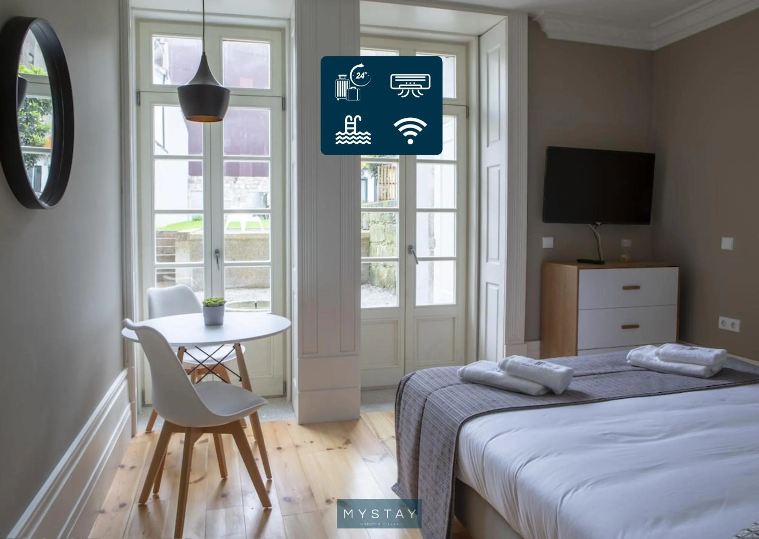Bed in MyStay Porto - Urban Collection