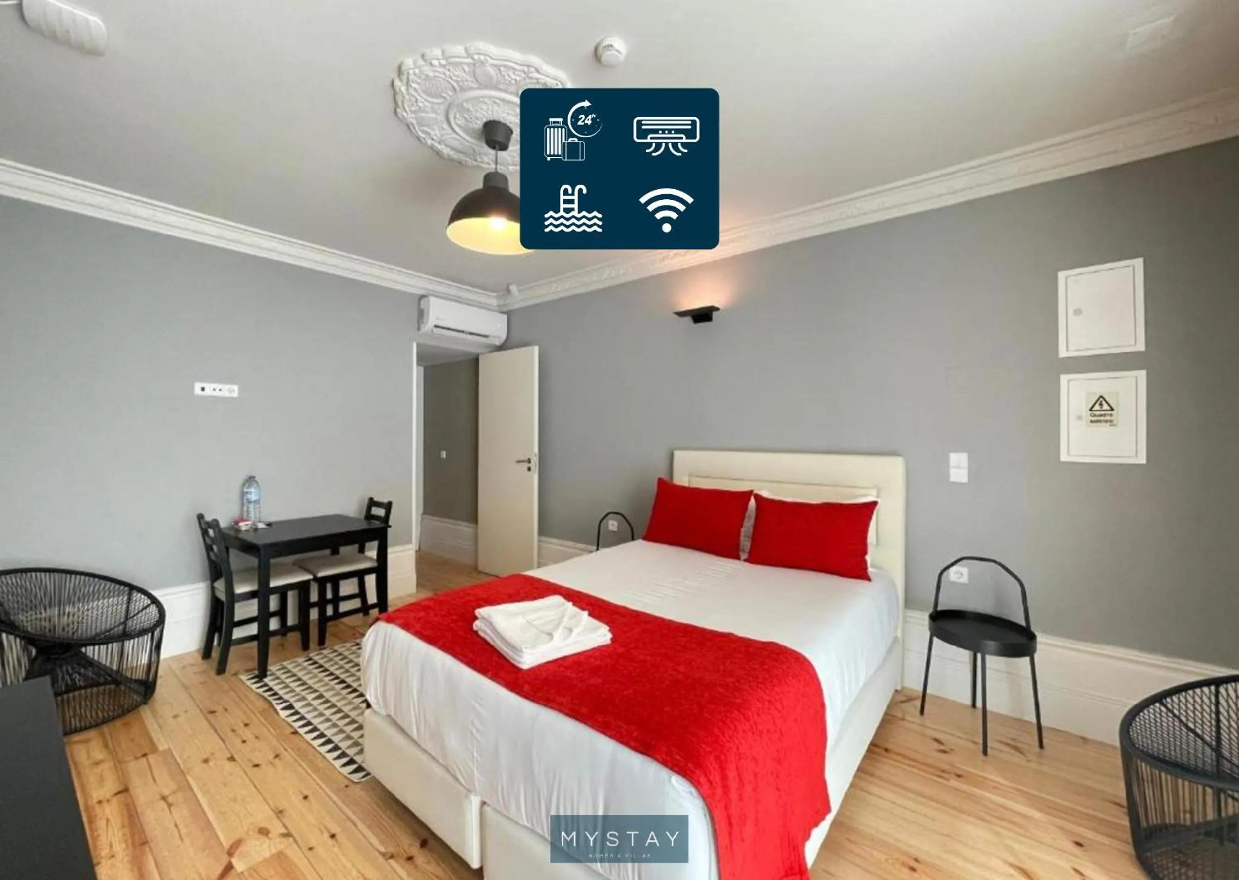 Bed in MyStay Porto - Urban Collection