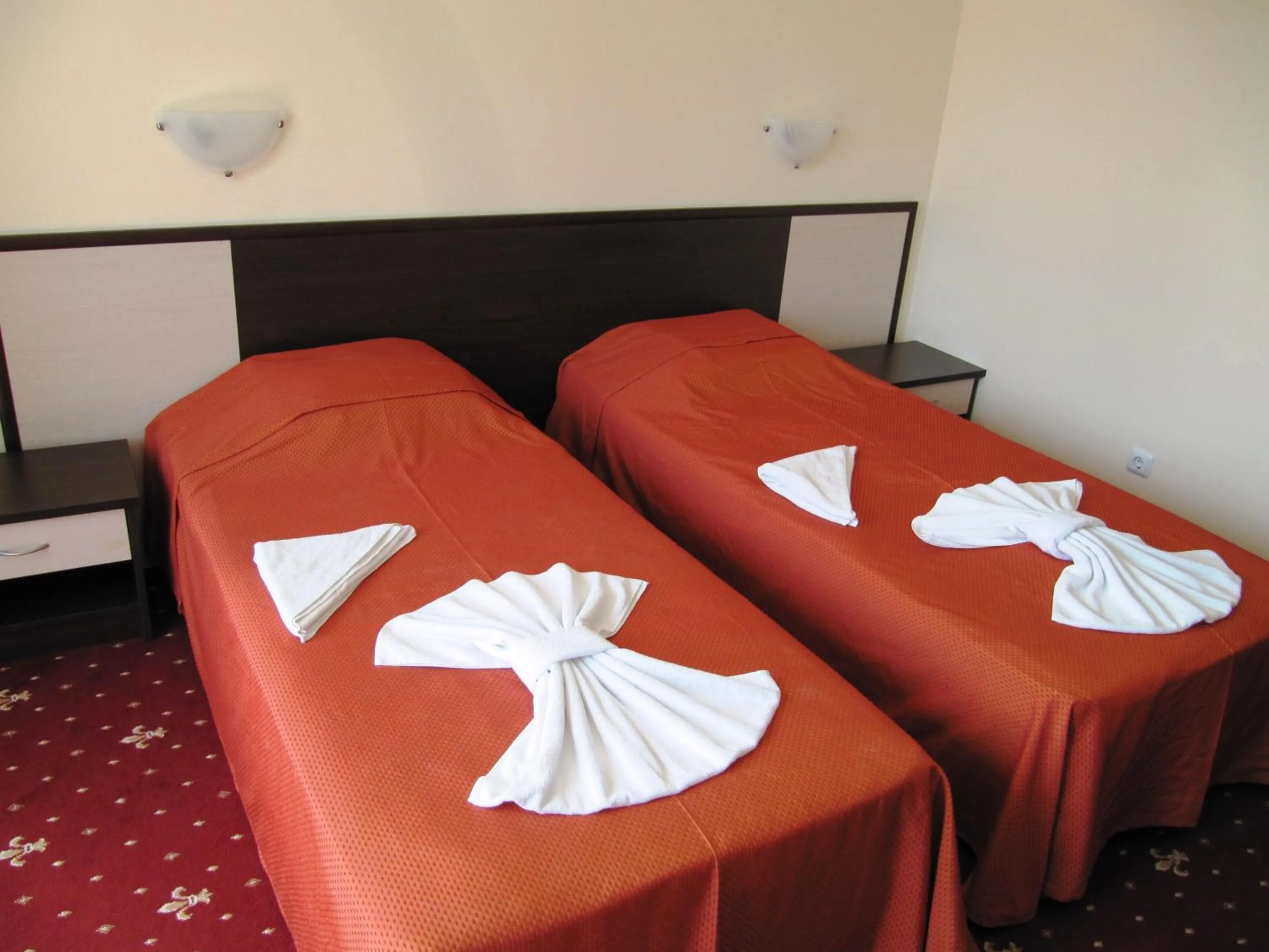 Bedroom in Maverick Hotel