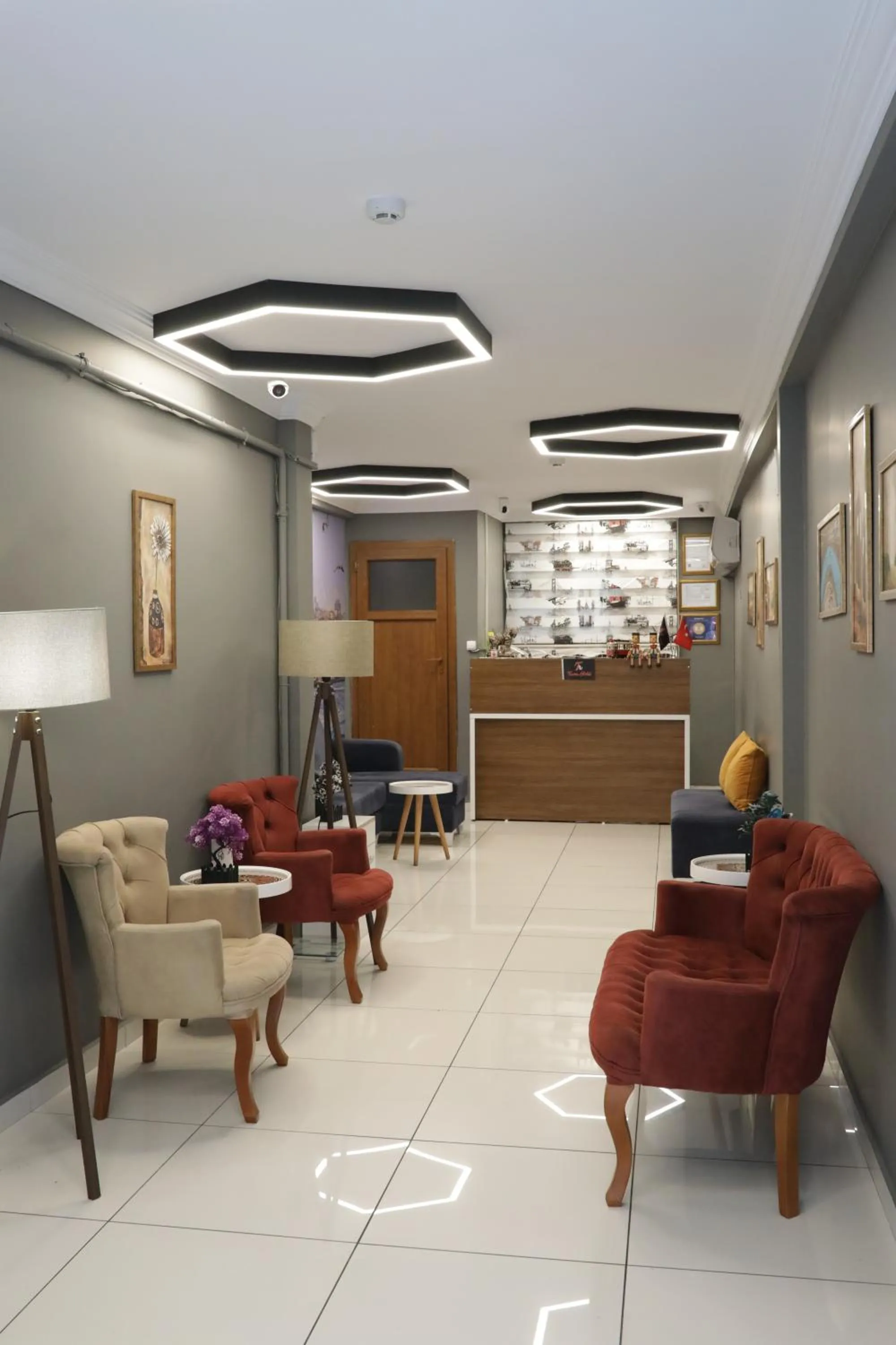 Lobby or reception in Tavra hotel