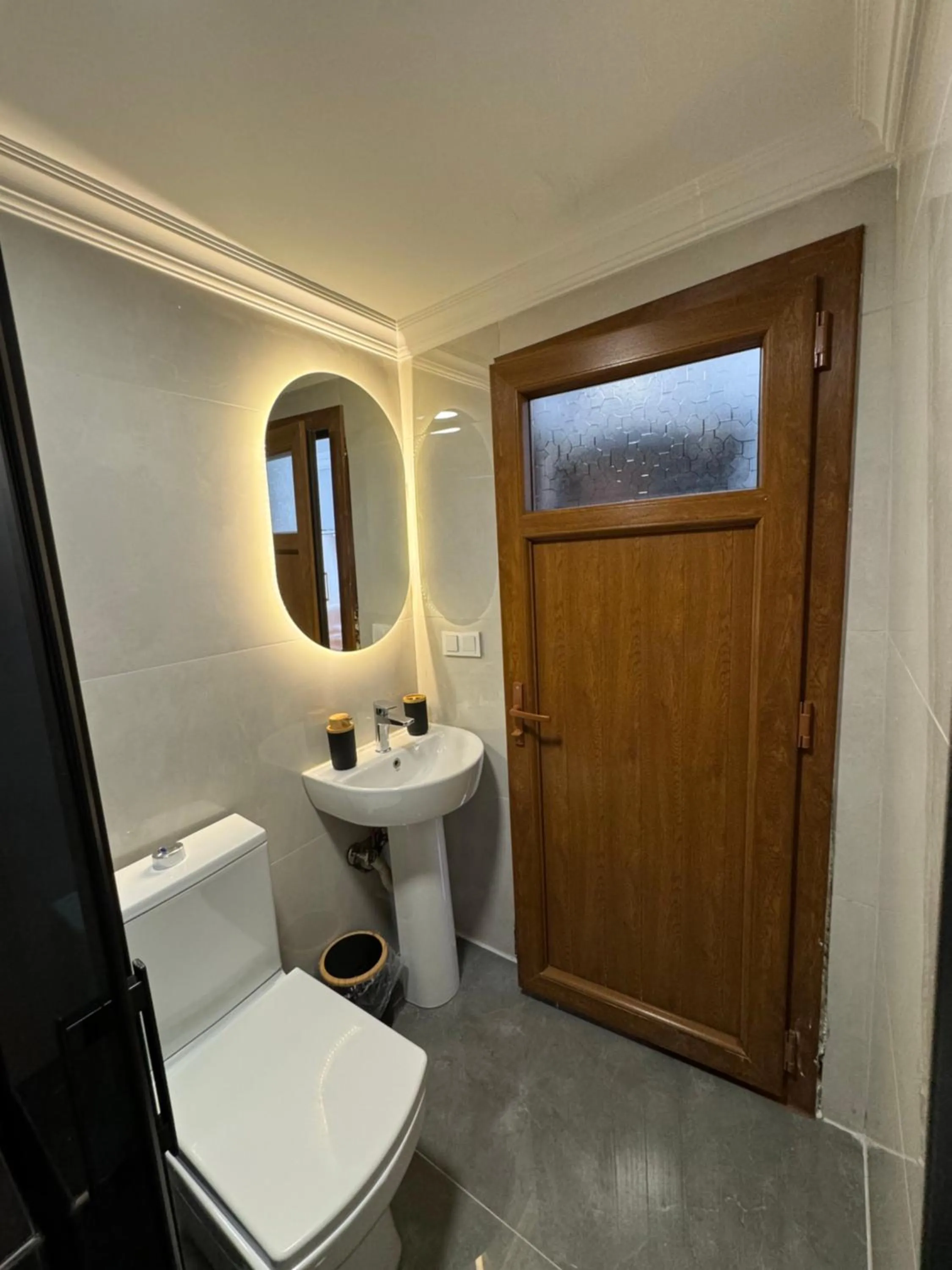 Bathroom in Tavra hotel