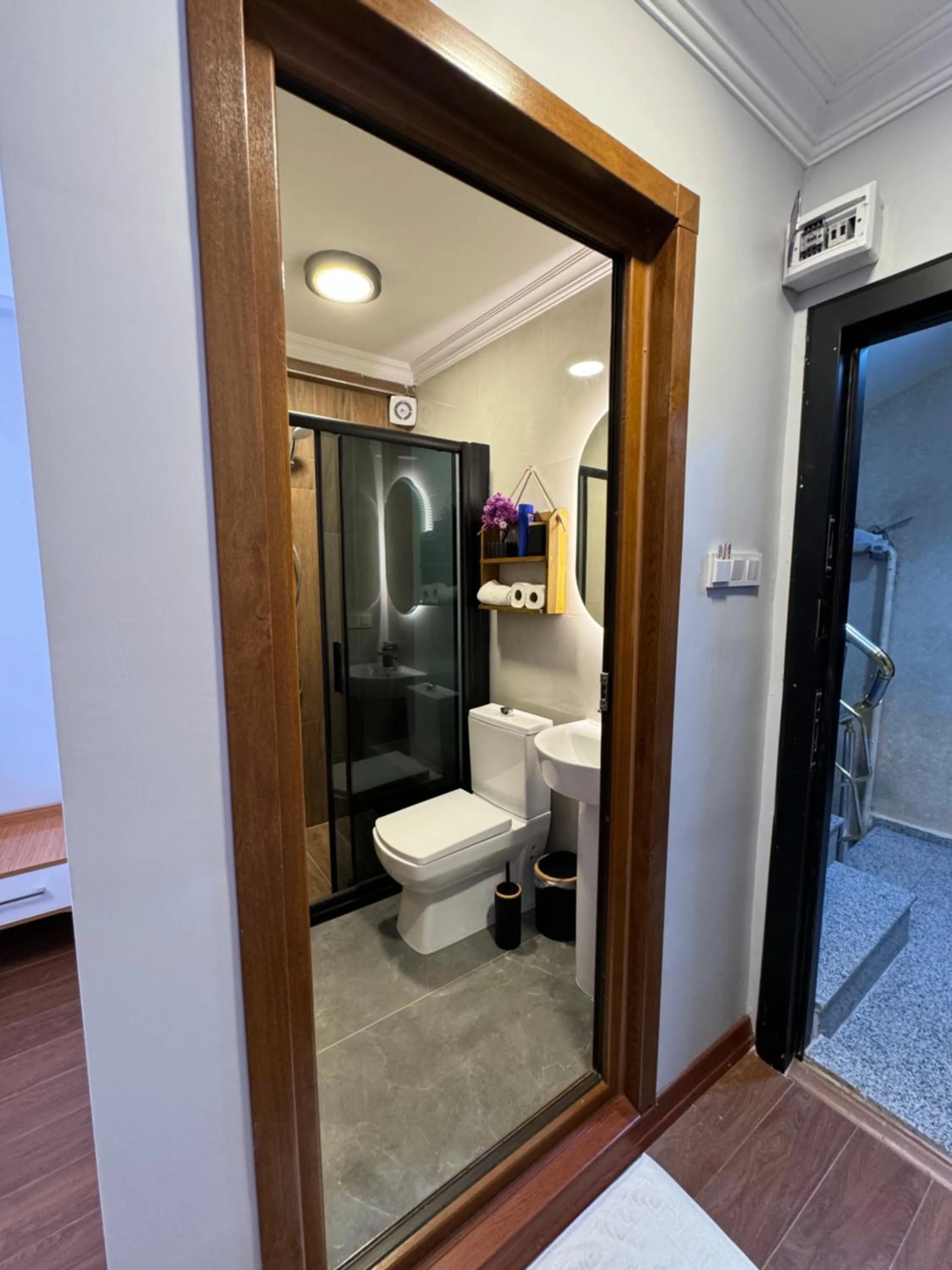 Bathroom in Tavra hotel