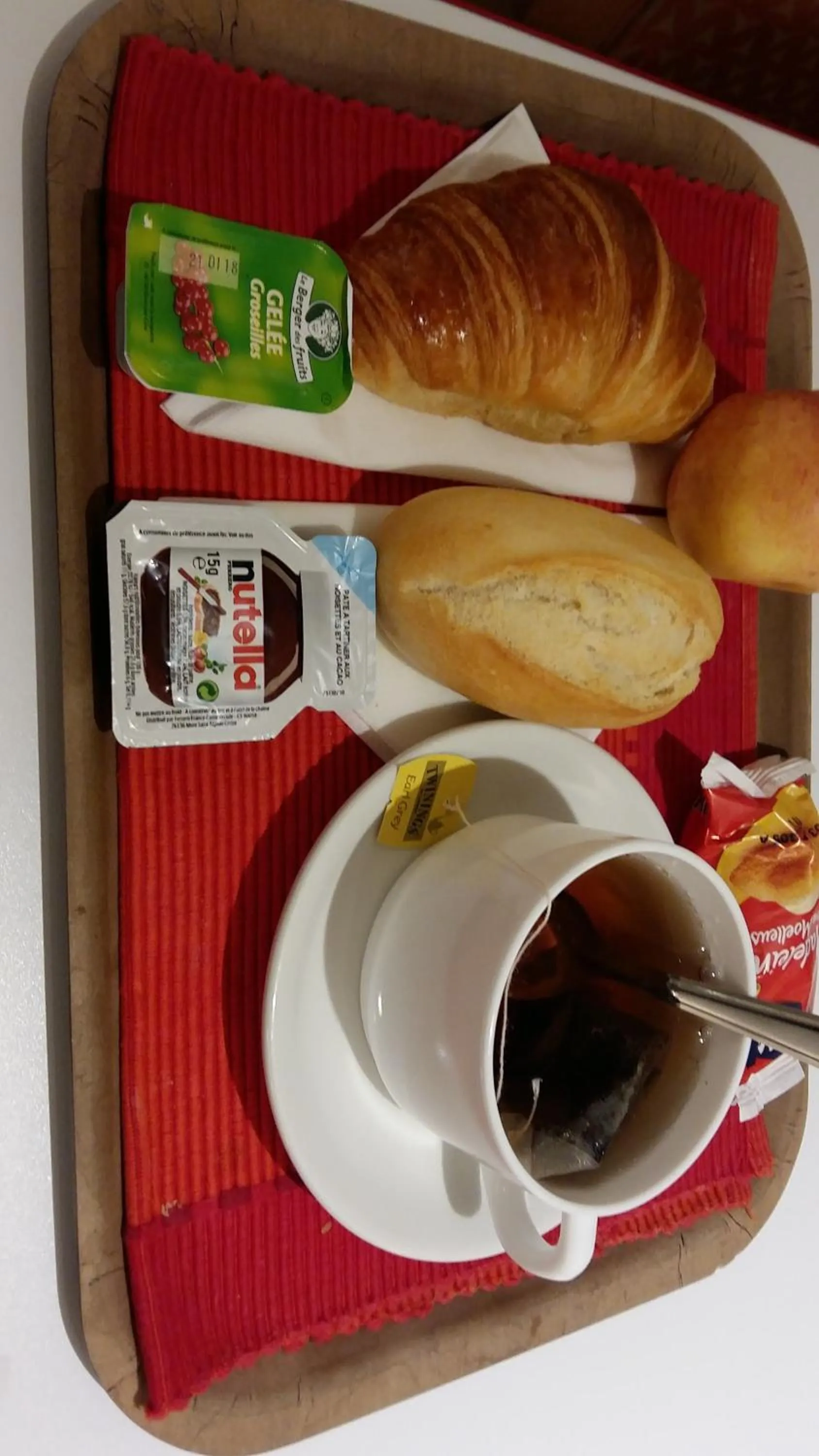 Buffet breakfast in Bonsaï Hotel d'Orleans