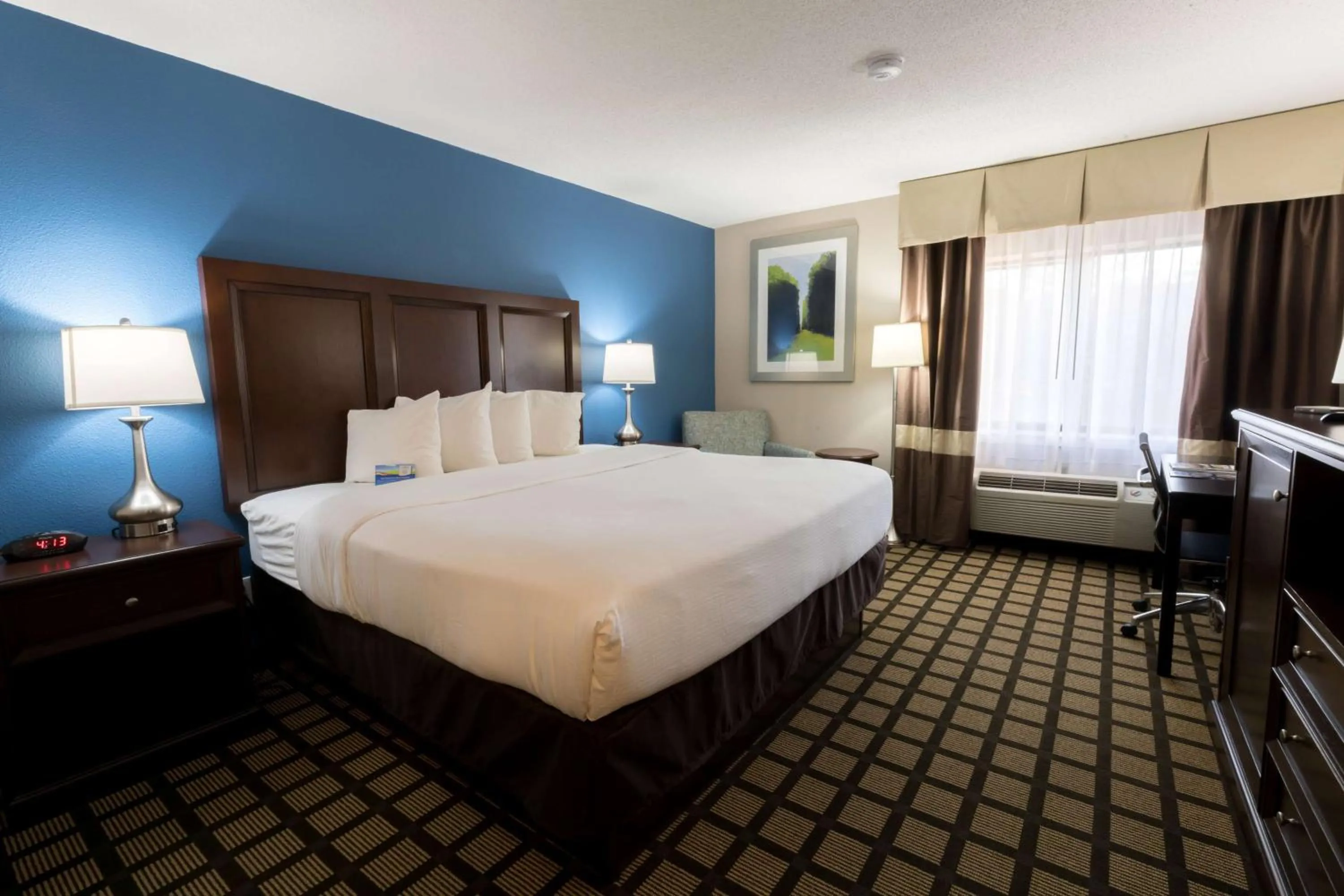 Photo of the whole room, Bed in Baymont by Wyndham Detroit Airport/Romulus