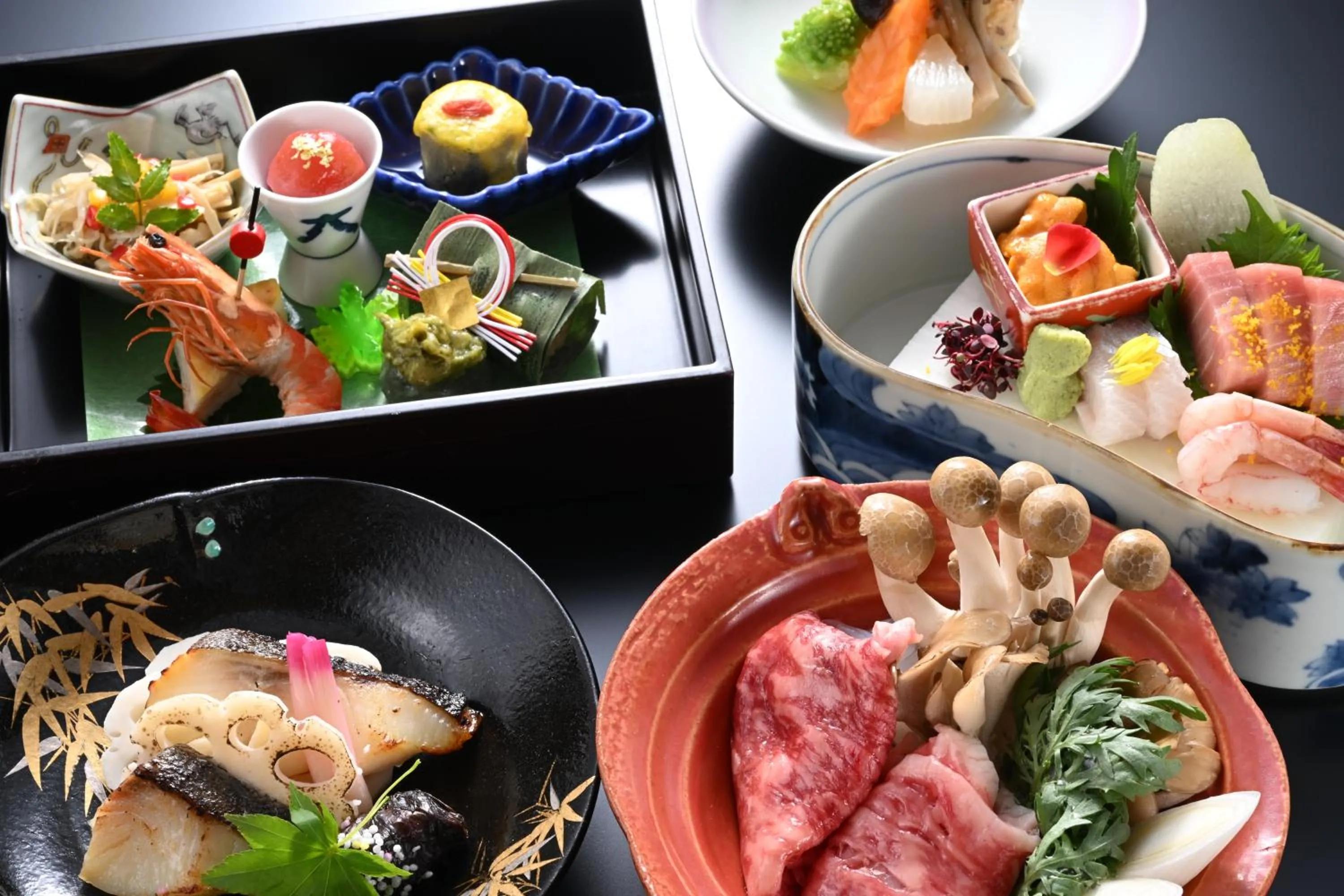 Dinner in Osakaya Ryokan