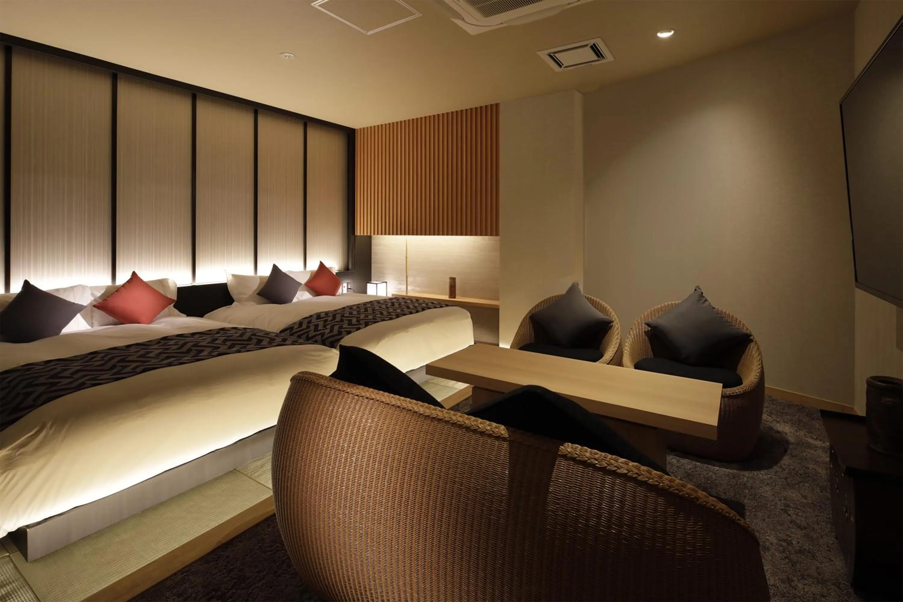 Photo of the whole room, Bed in Centurion Hakone Bettei