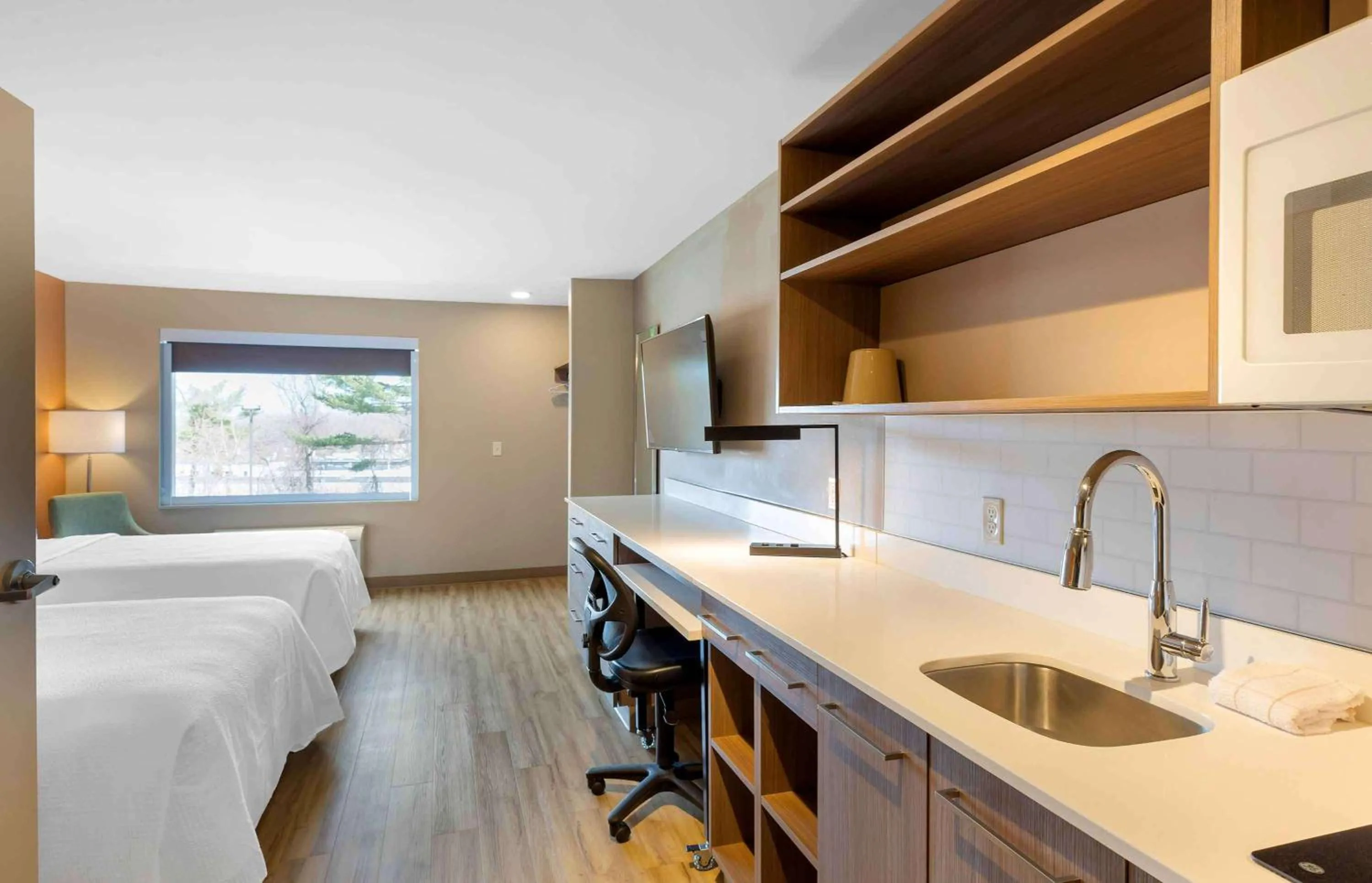 Bedroom, Bed in Extended Stay America Premier Suites - Providence - East Providence