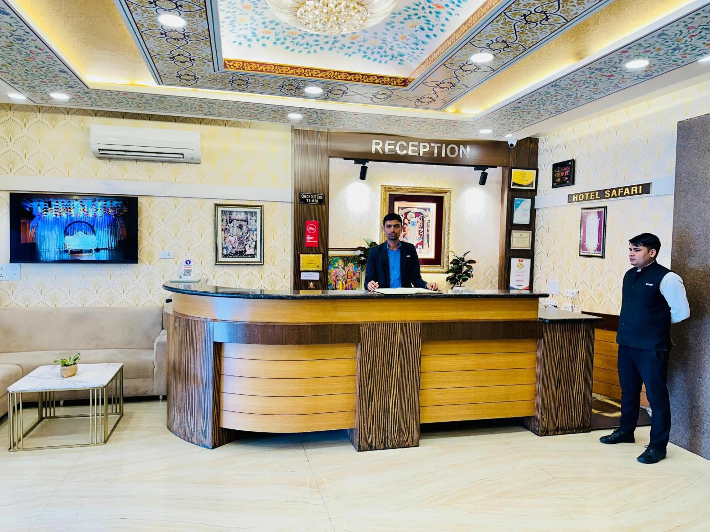 Lobby or reception in Hotel Safari