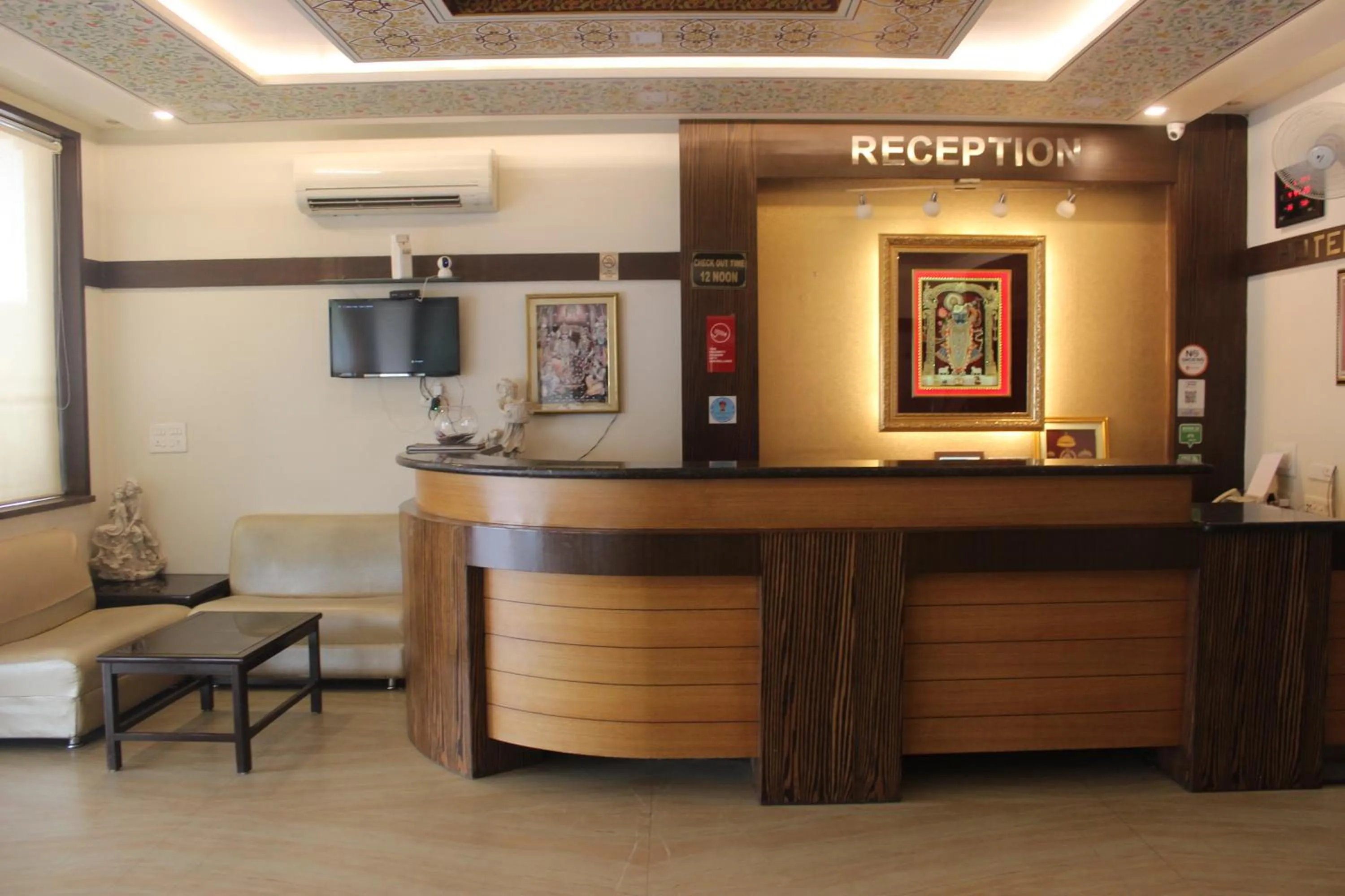Lobby or reception in Hotel Safari