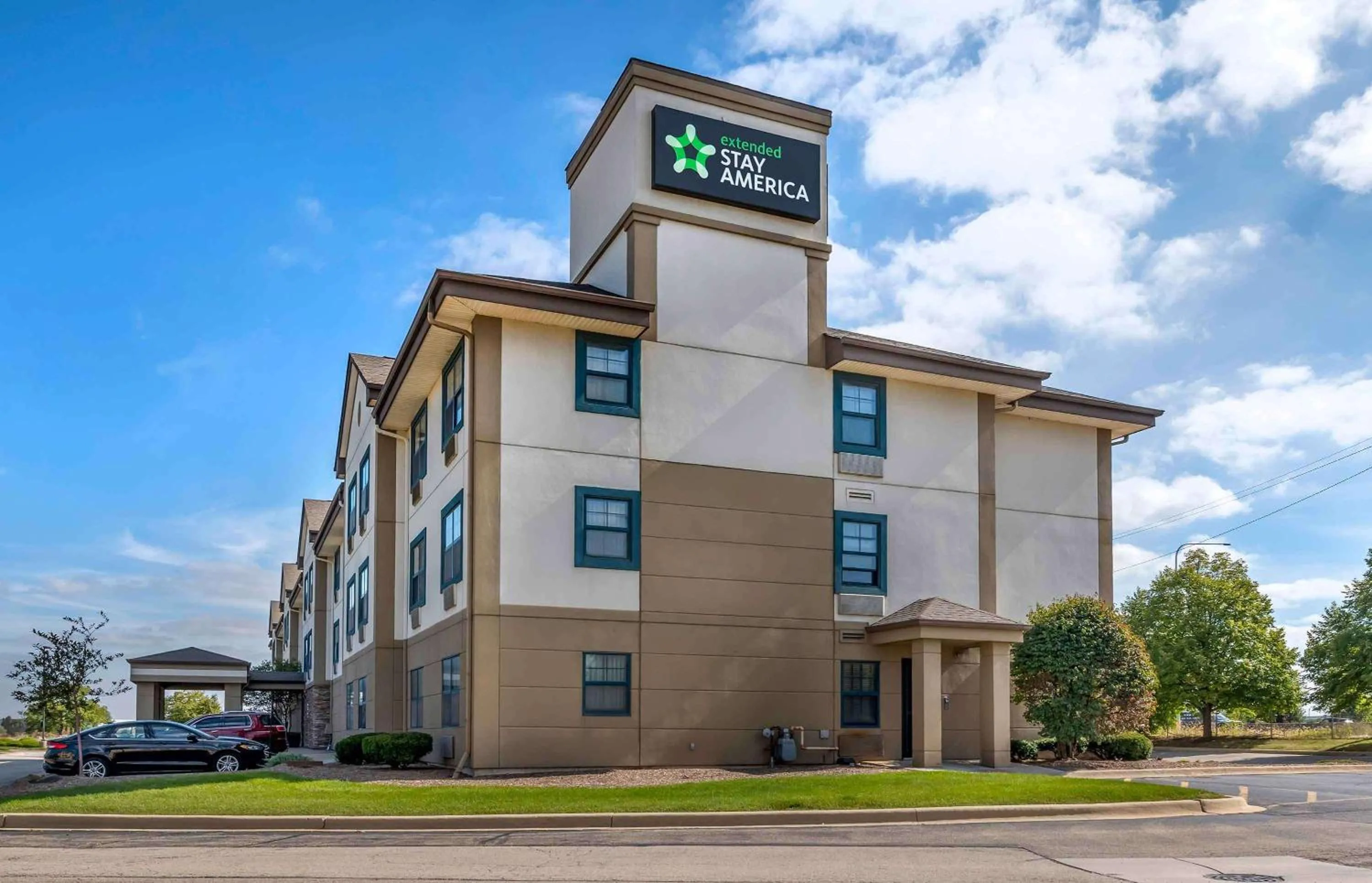 Property building in Extended Stay America Suites - Chicago - Romeoville - Bollingbrook