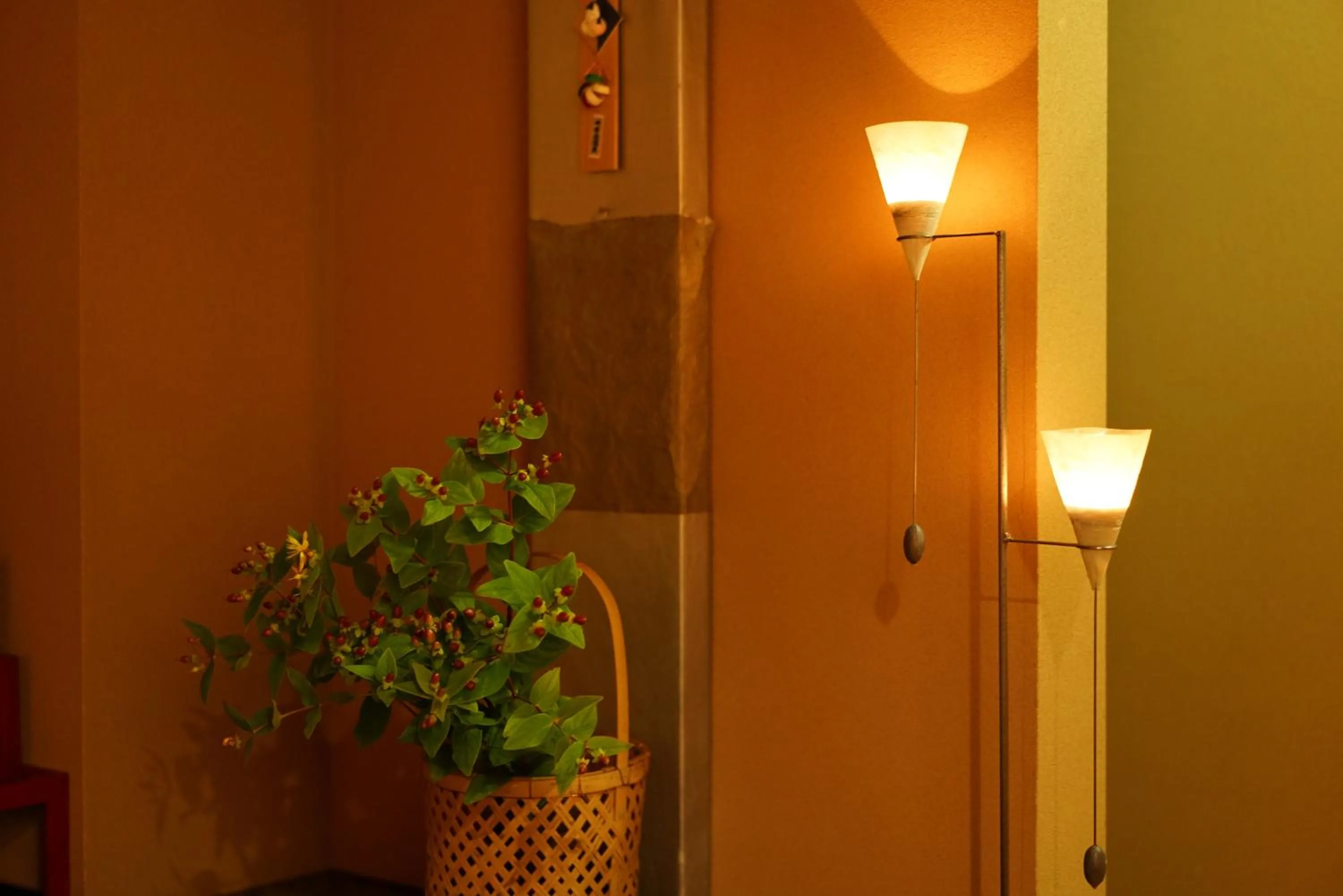 Decorative detail in Akari no Yado Okabe