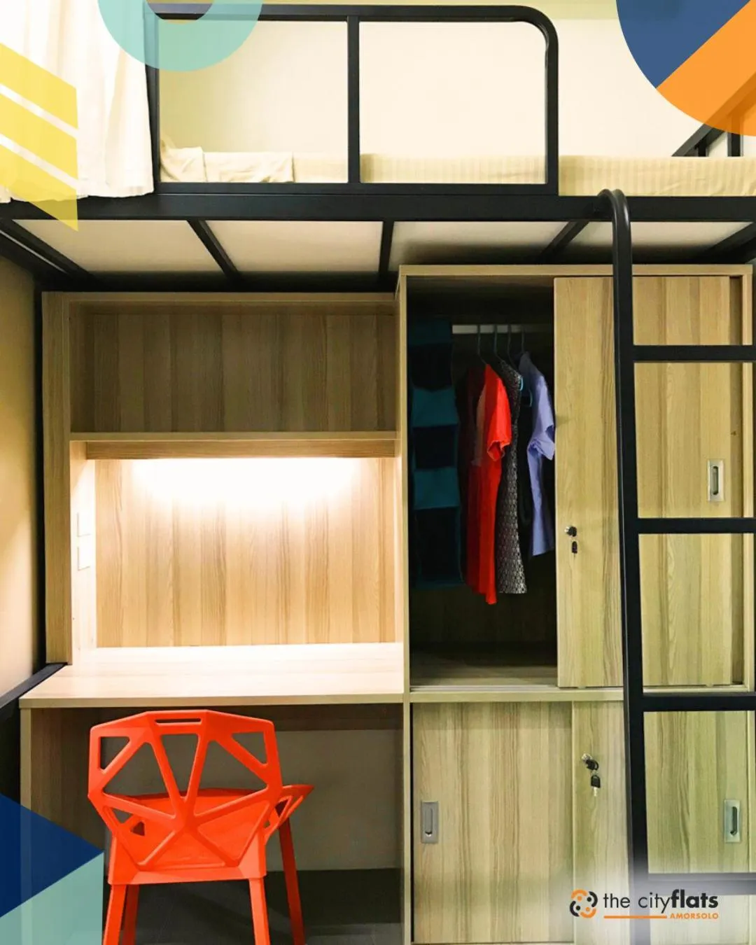 Bed in The City Flats Amorsolo