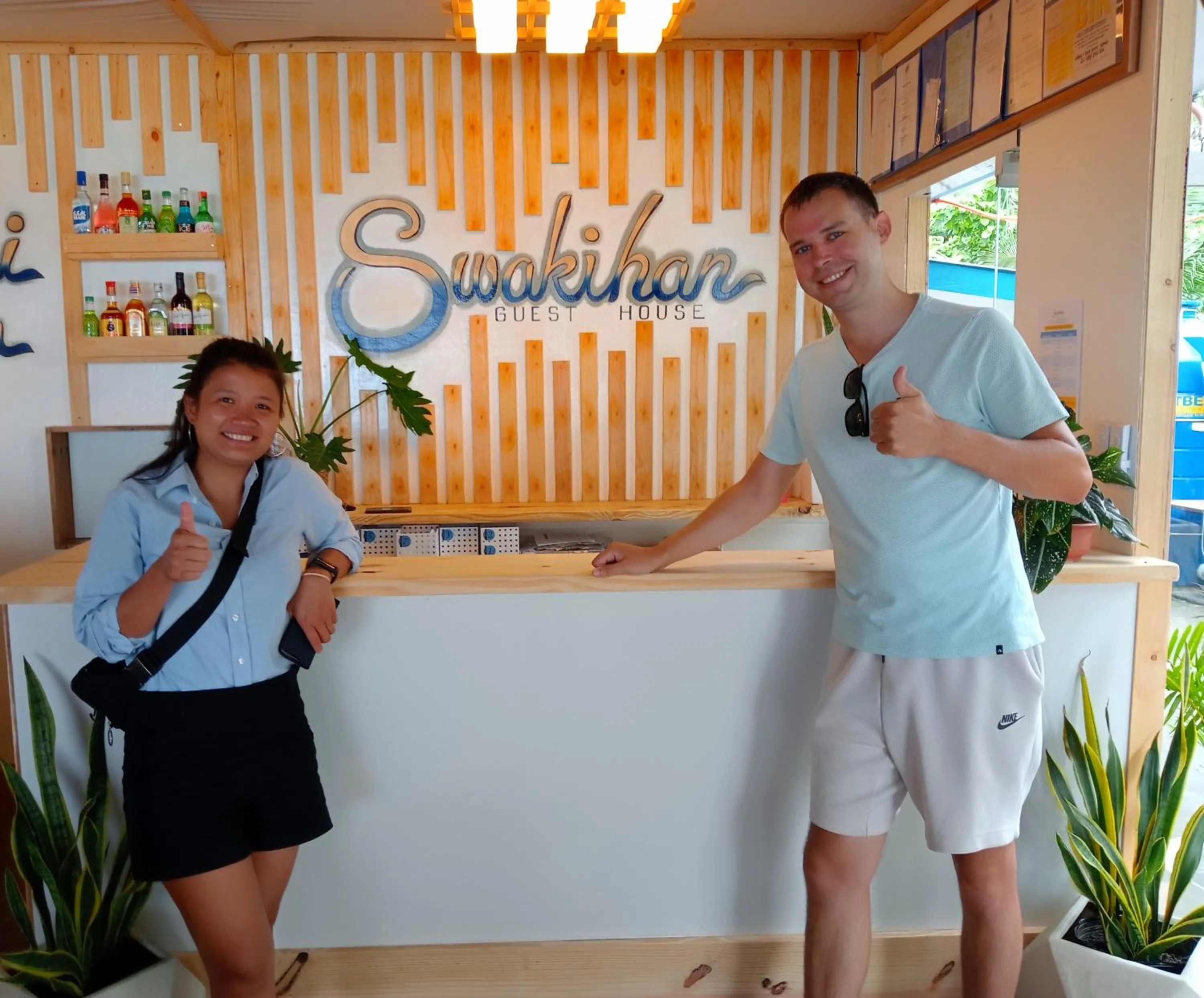 People in Swakihan Guest House