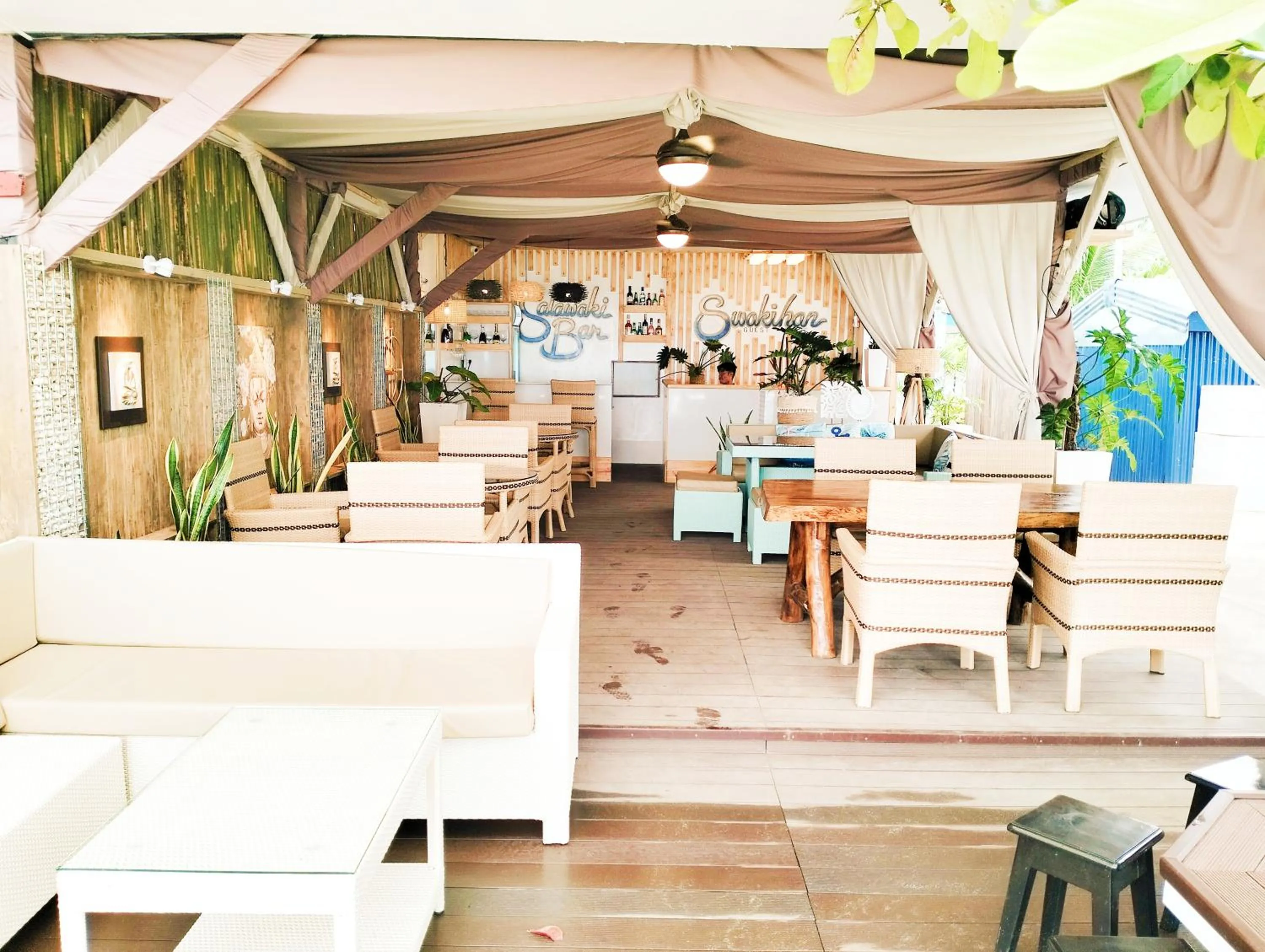 Patio in Swakihan Guest House