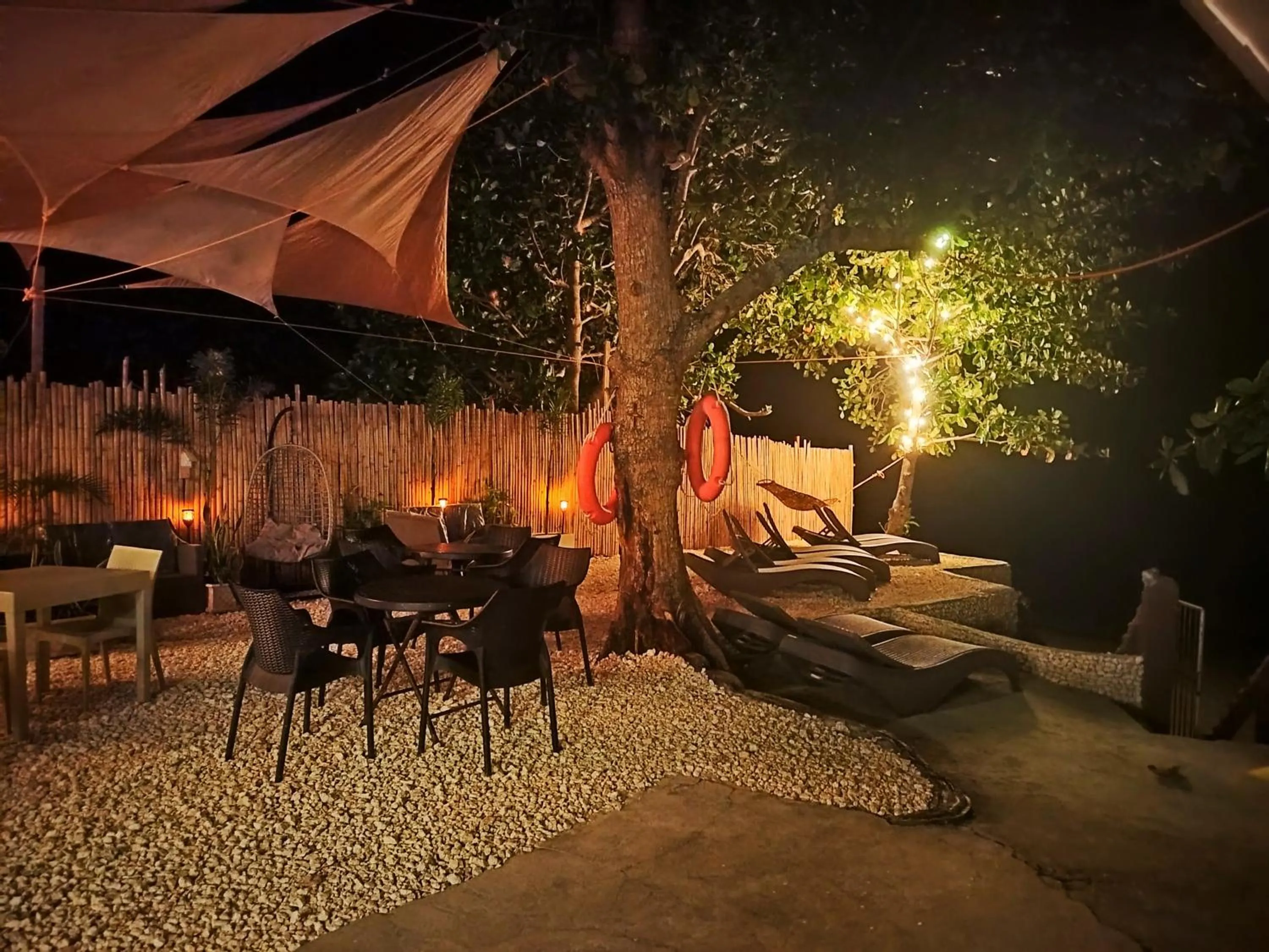 Patio in Swakihan Guest House