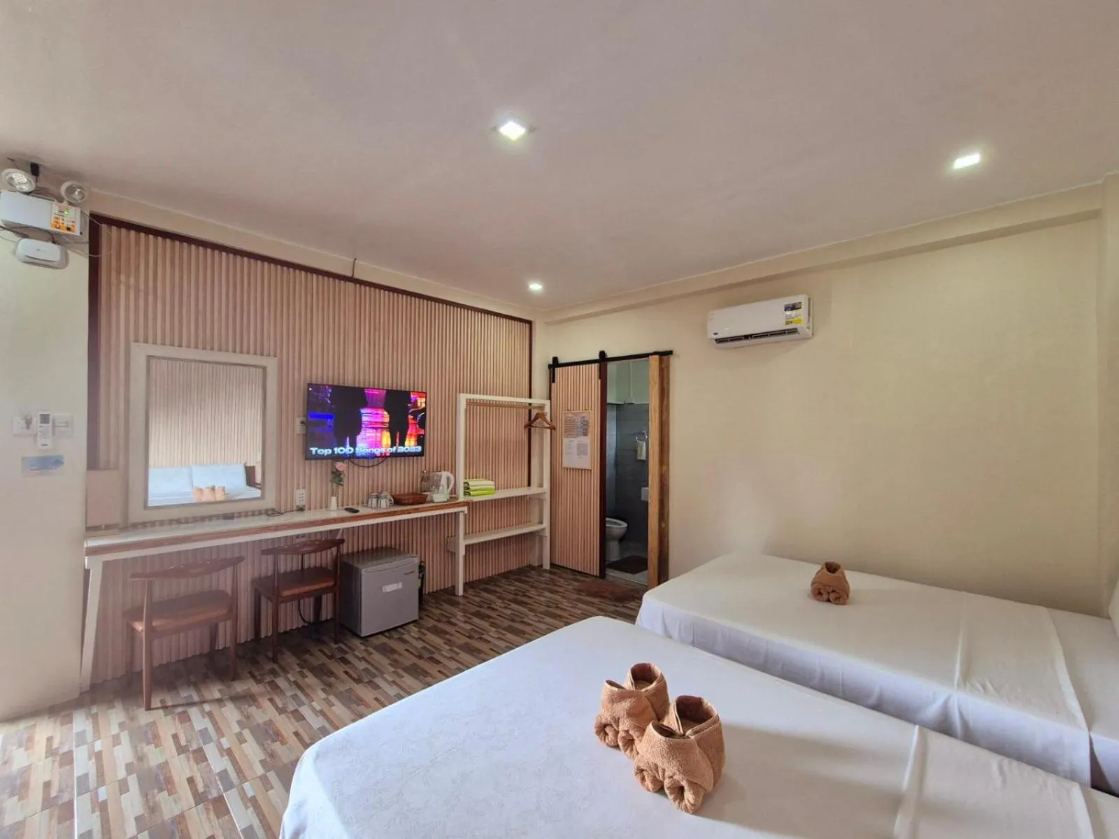 Bed in Swakihan Guest House