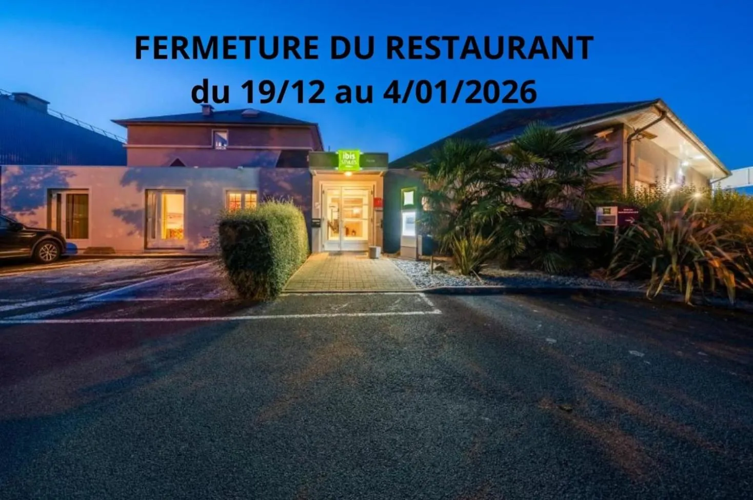 Restaurant/places to eat in ibis Styles Saint Brieuc Plerin