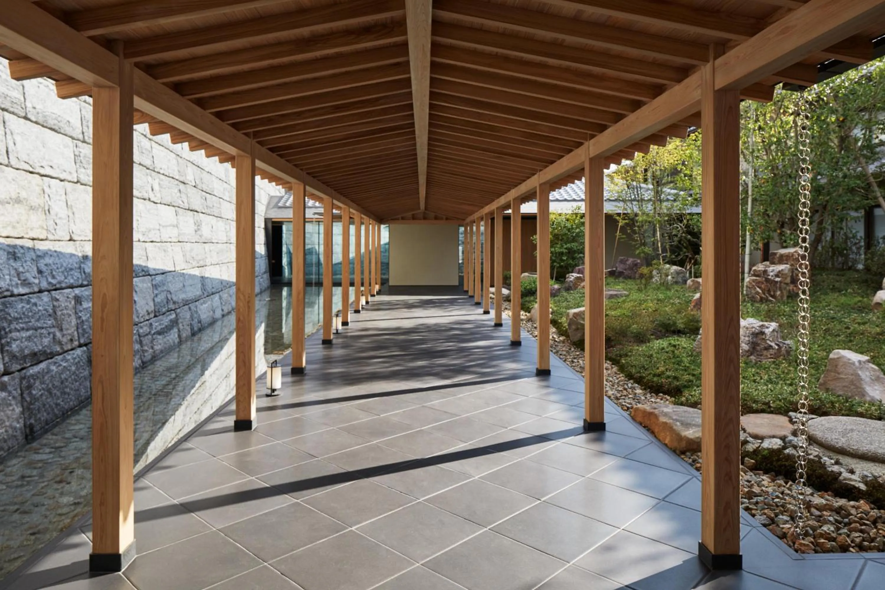 Patio in Park Hyatt Kyoto