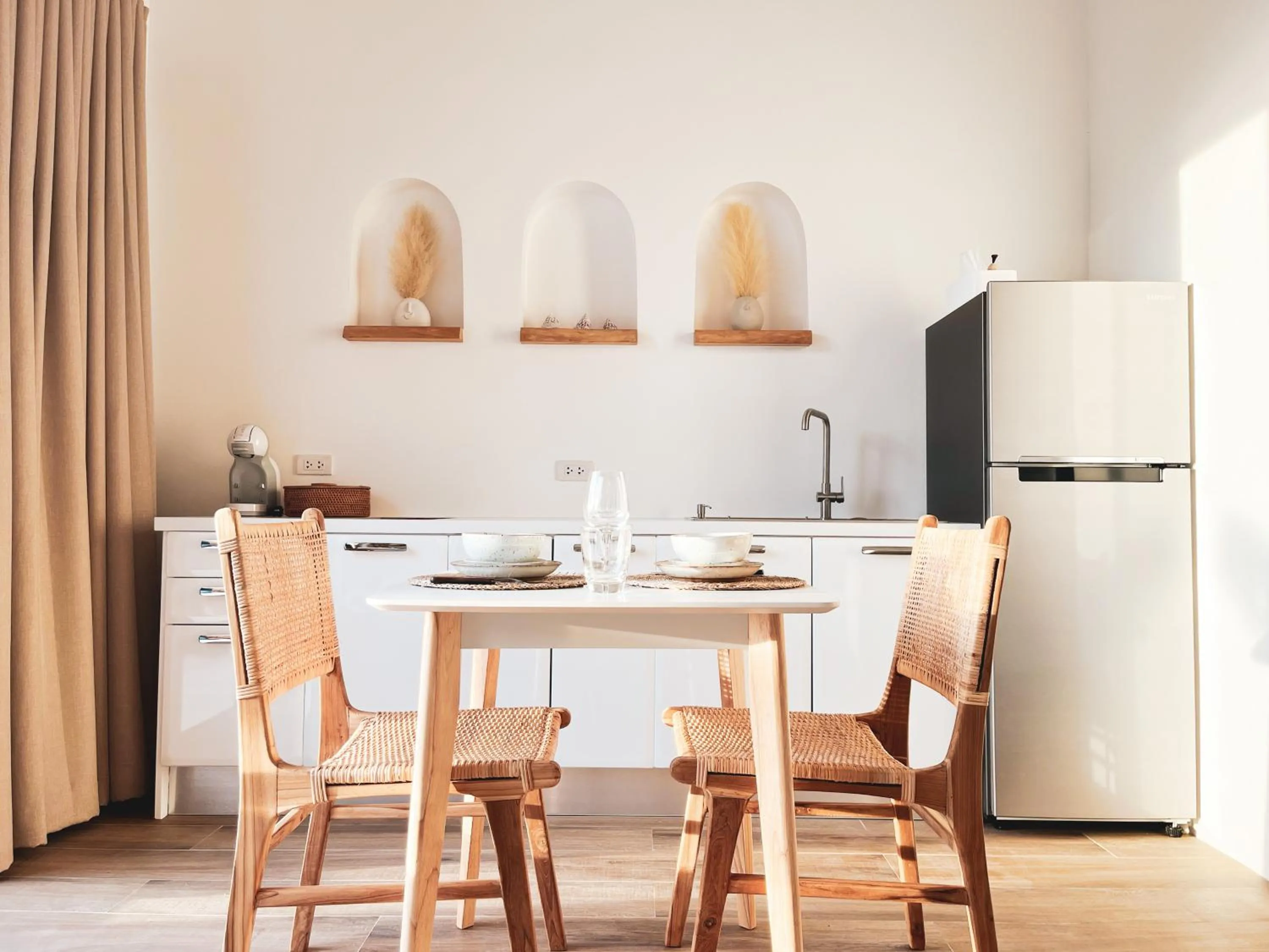 Kitchen or kitchenette in Mayara pool villas - Adults only