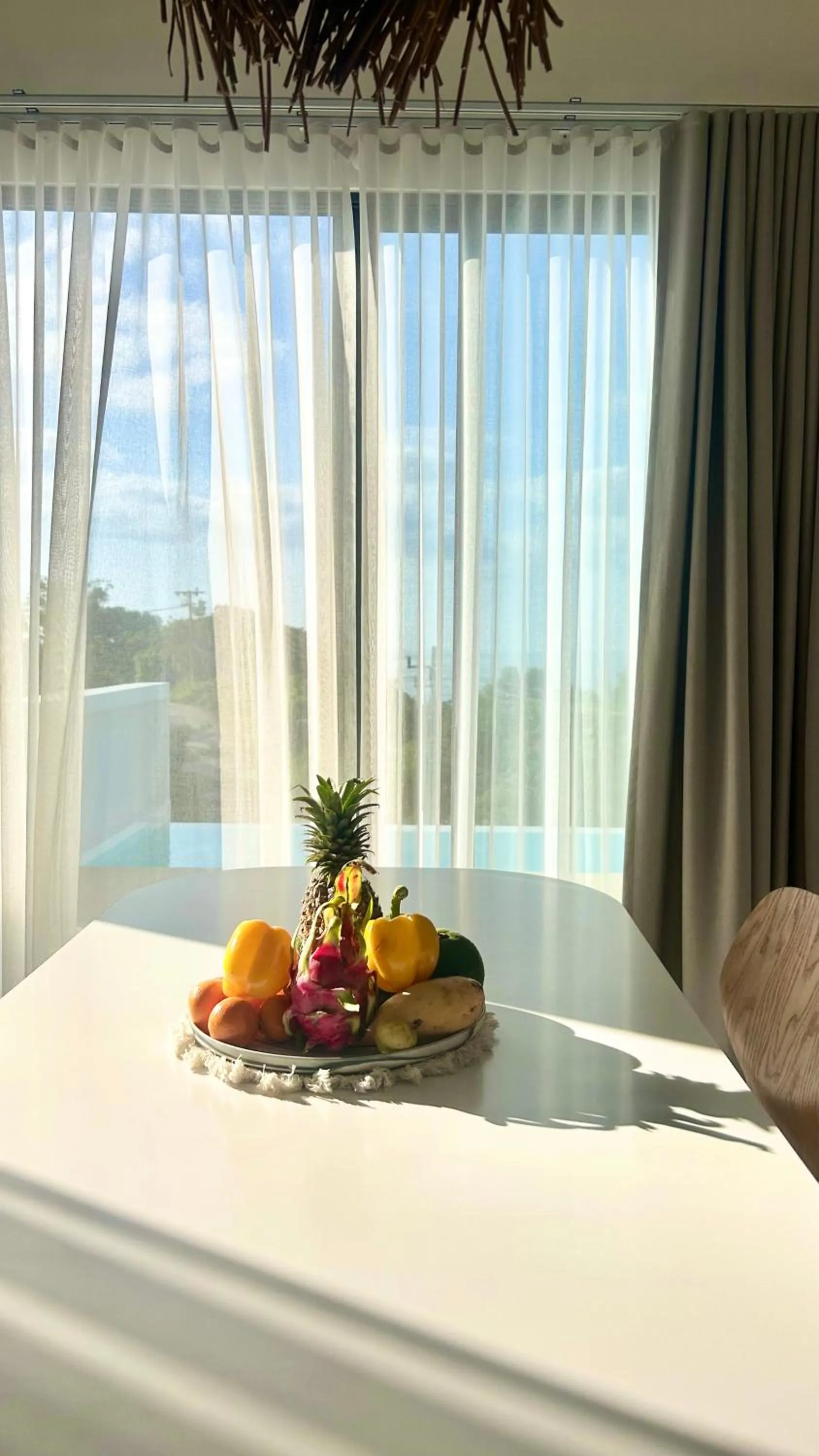 Dining area, Bed in Mayara pool villas - Adults only