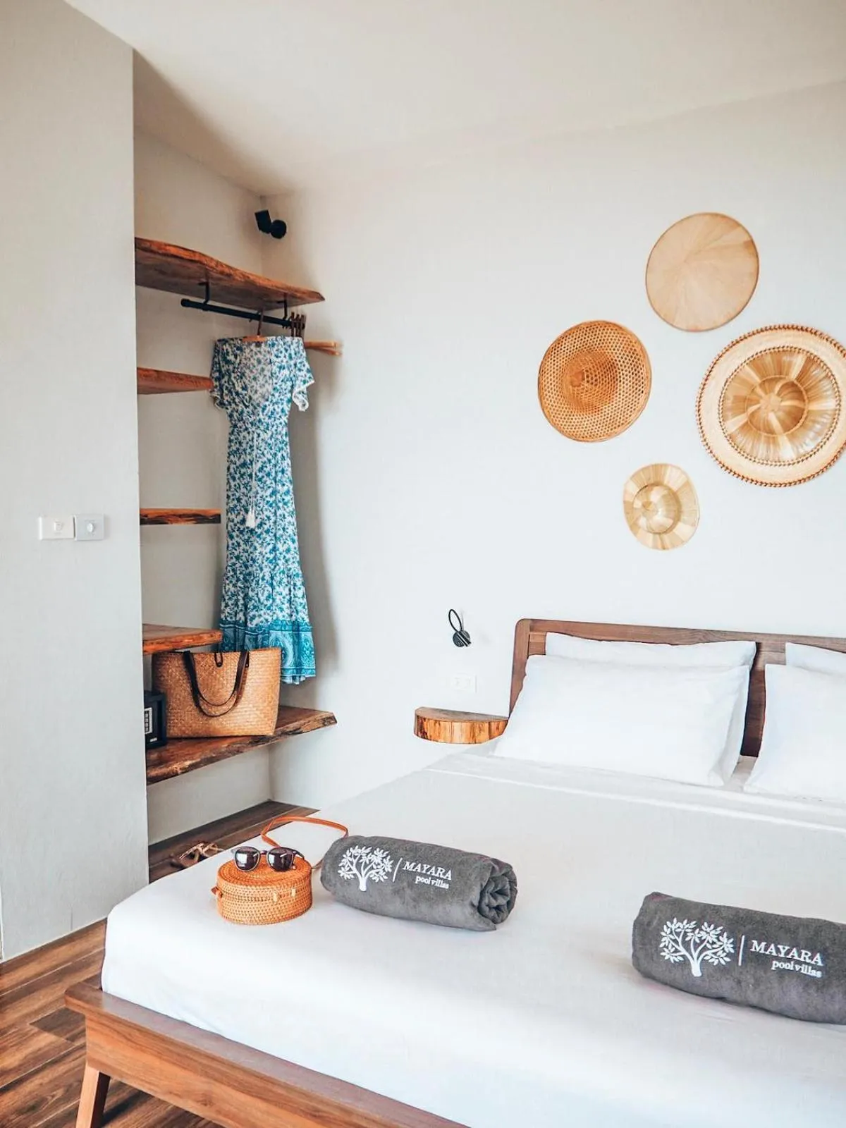 Bedroom, Bed in Mayara pool villas - Adults only