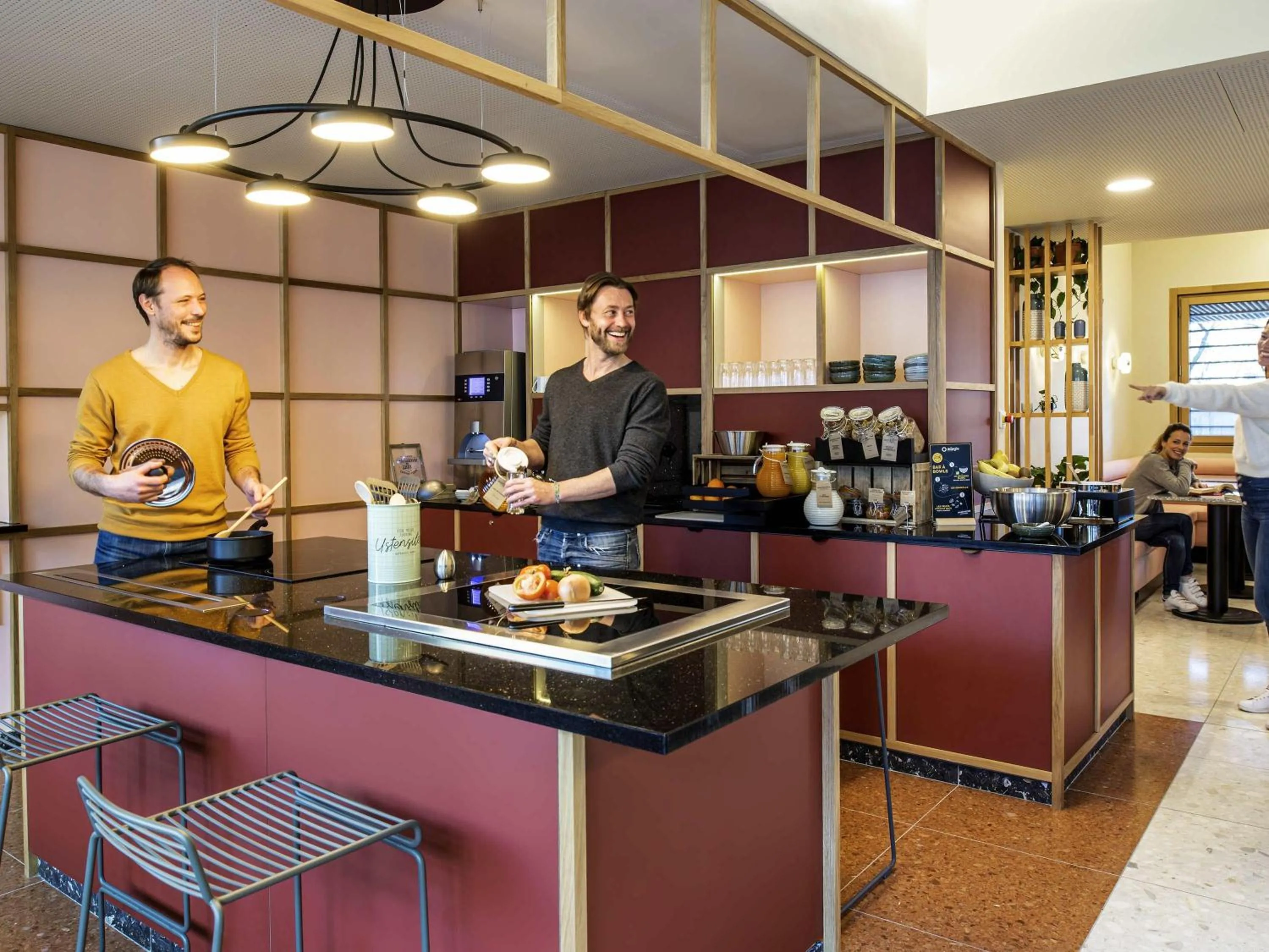 Breakfast in Aparthotel Adagio Paris Nation