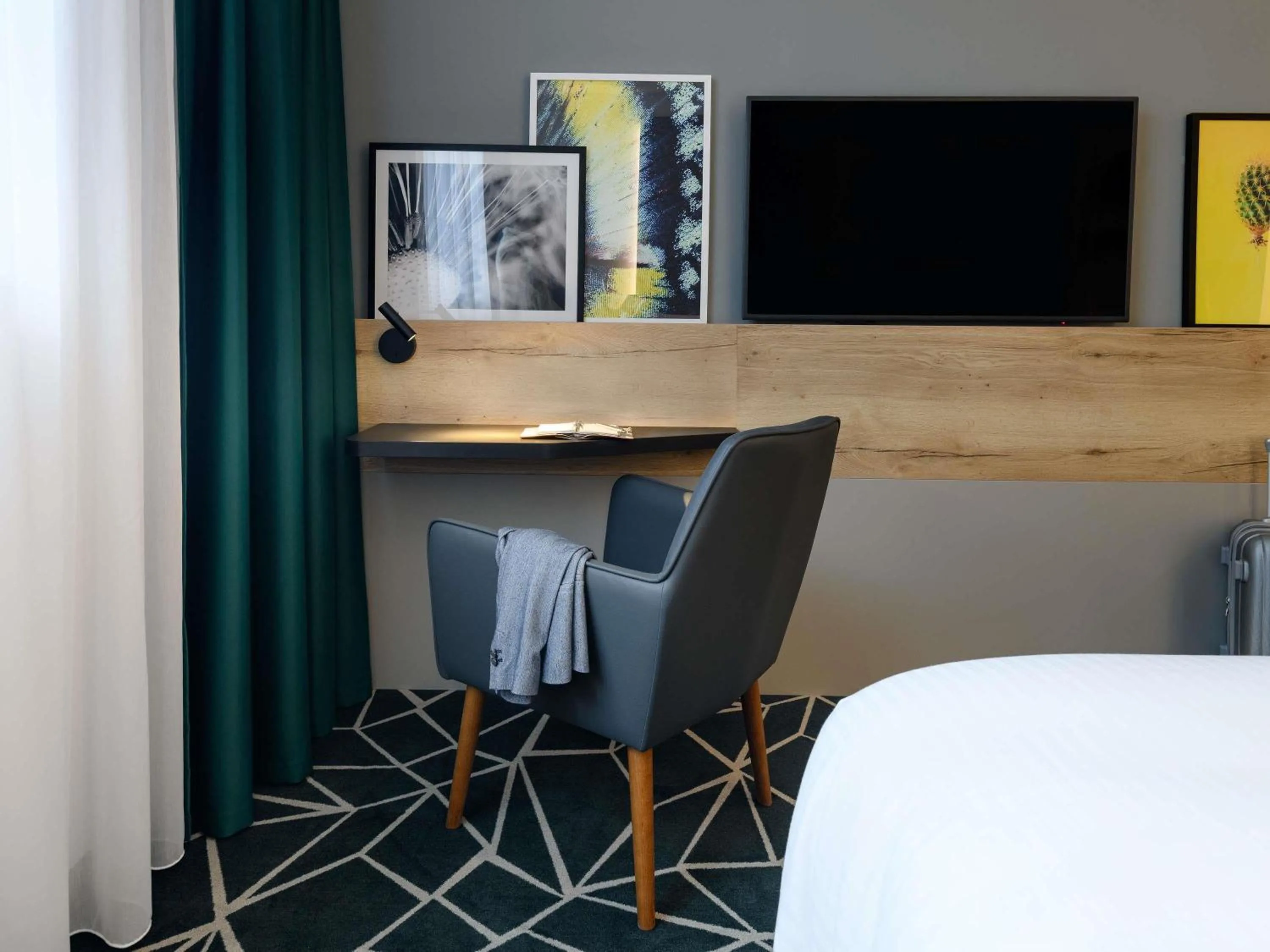 Bedroom, Bed in Ibis Styles Aschaffenburg