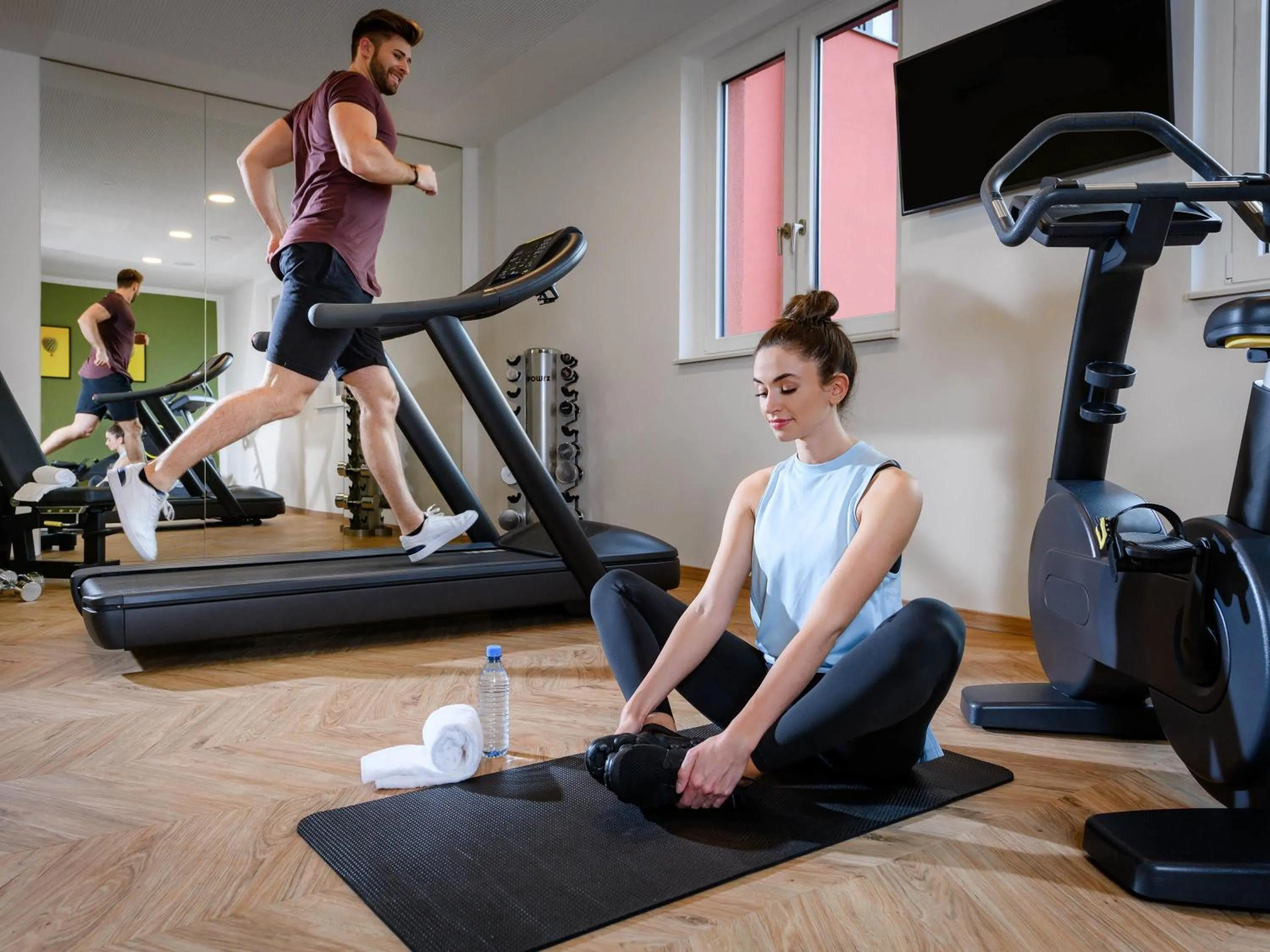 Fitness centre/facilities in Ibis Styles Aschaffenburg