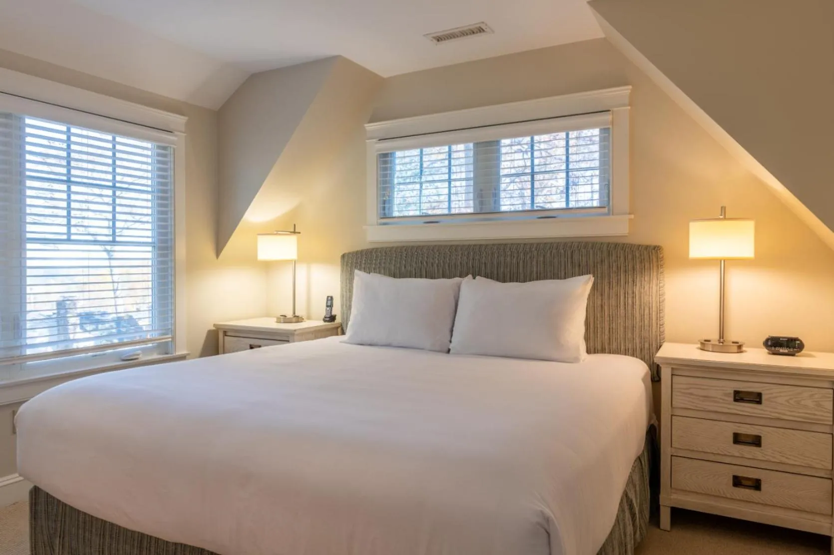 Bed in Juniper Hill Inn