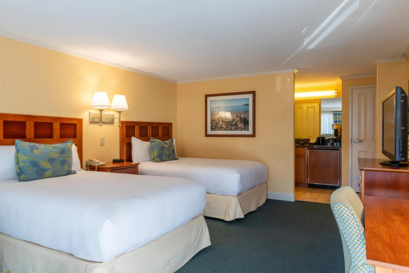 Bed in Juniper Hill Inn