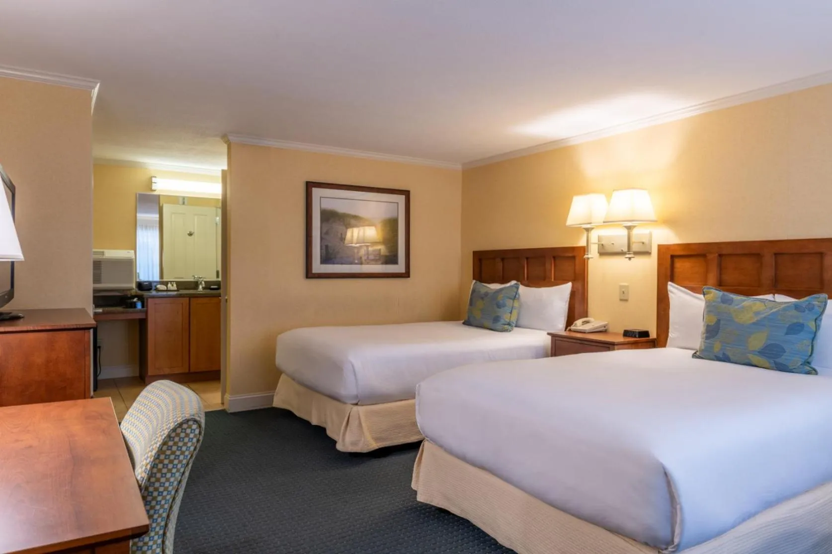 Bed in Juniper Hill Inn