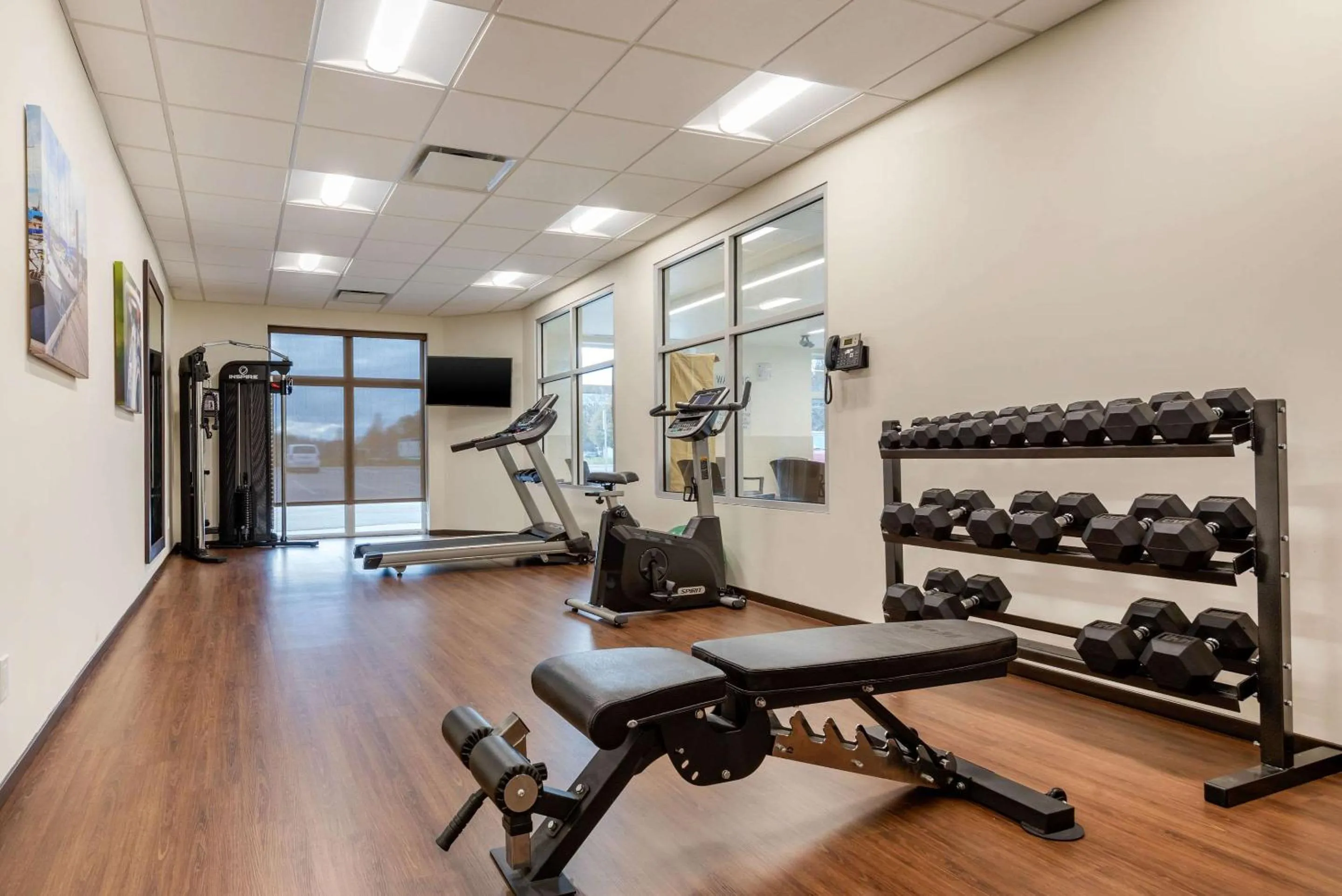Fitness centre/facilities in Comfort Inn & Suites