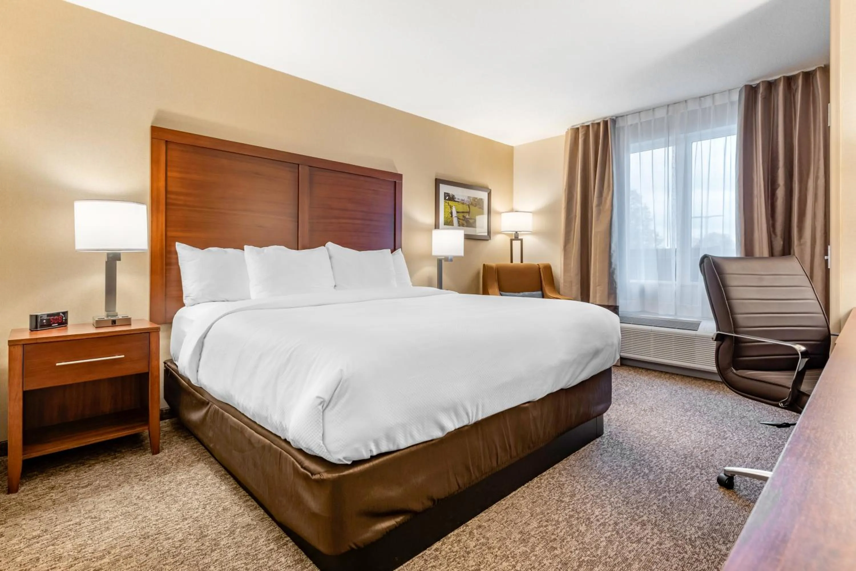 Bed in Comfort Inn & Suites