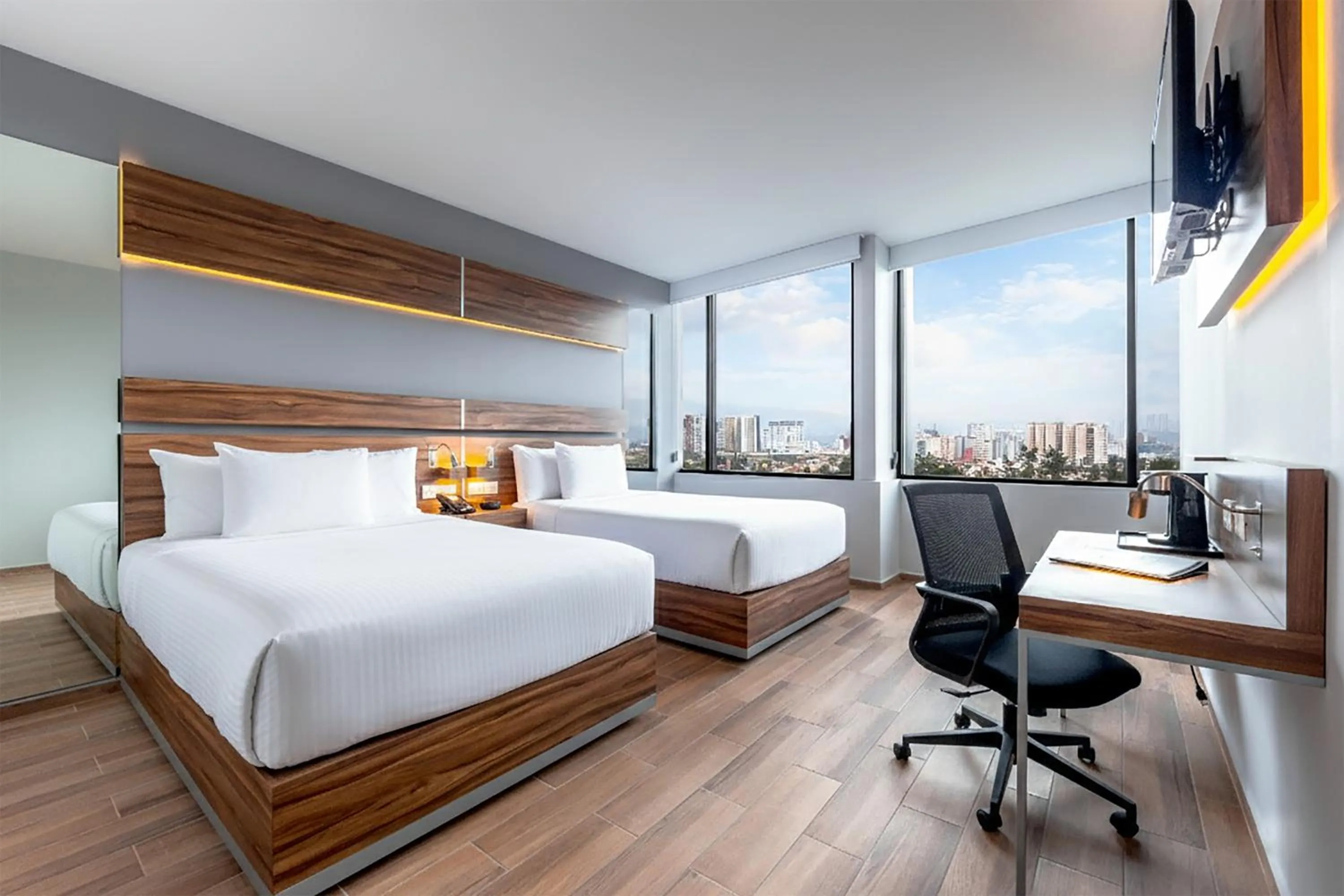 Bed in Sleep Inn Ciudad de Mexico Cuajimalpa