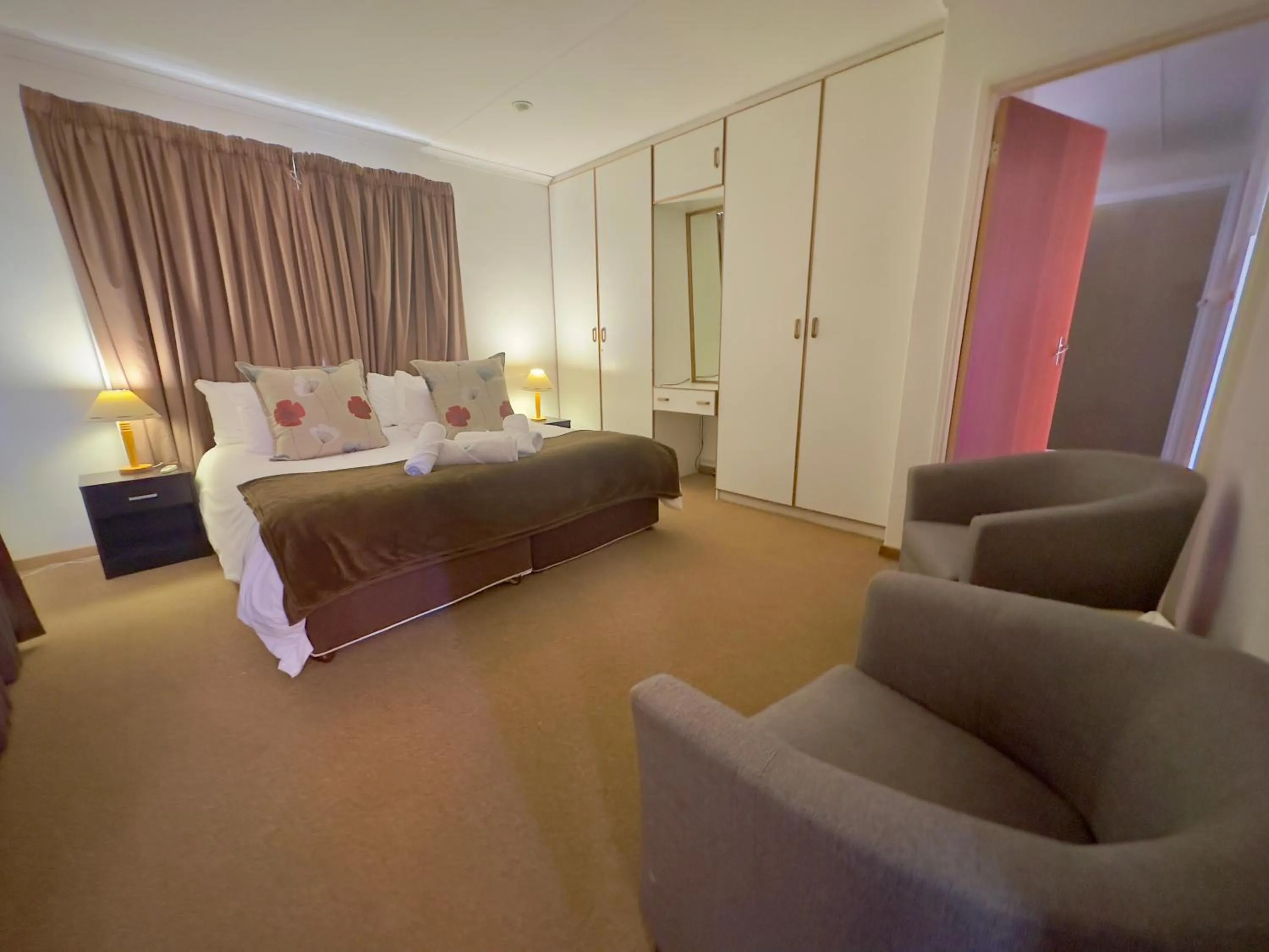 Bed in Kliprand Guest House