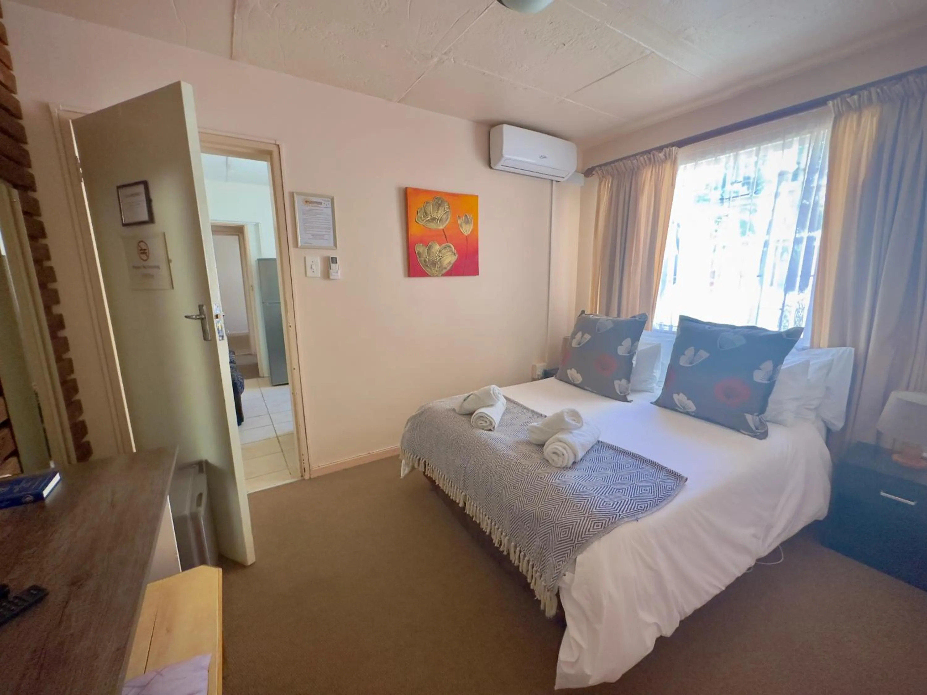 Bed in Kliprand Guest House