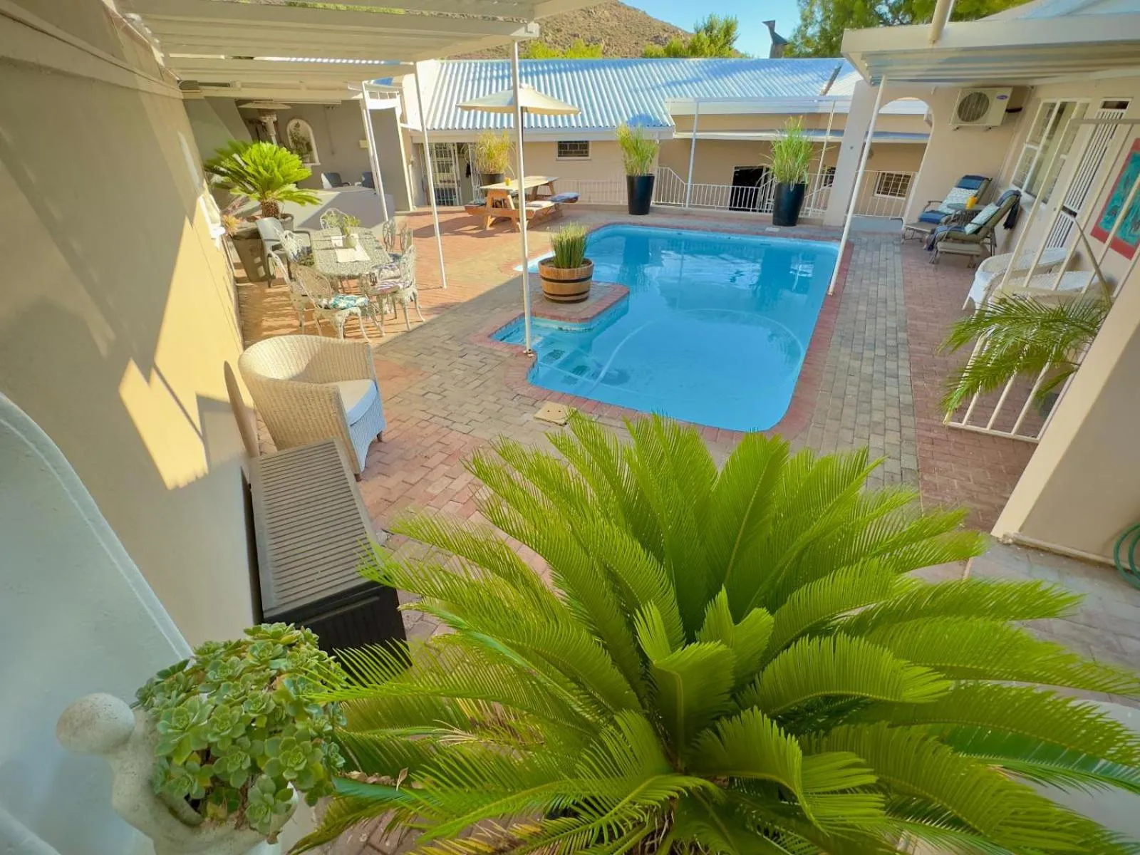 Swimming pool in Kliprand Guest House