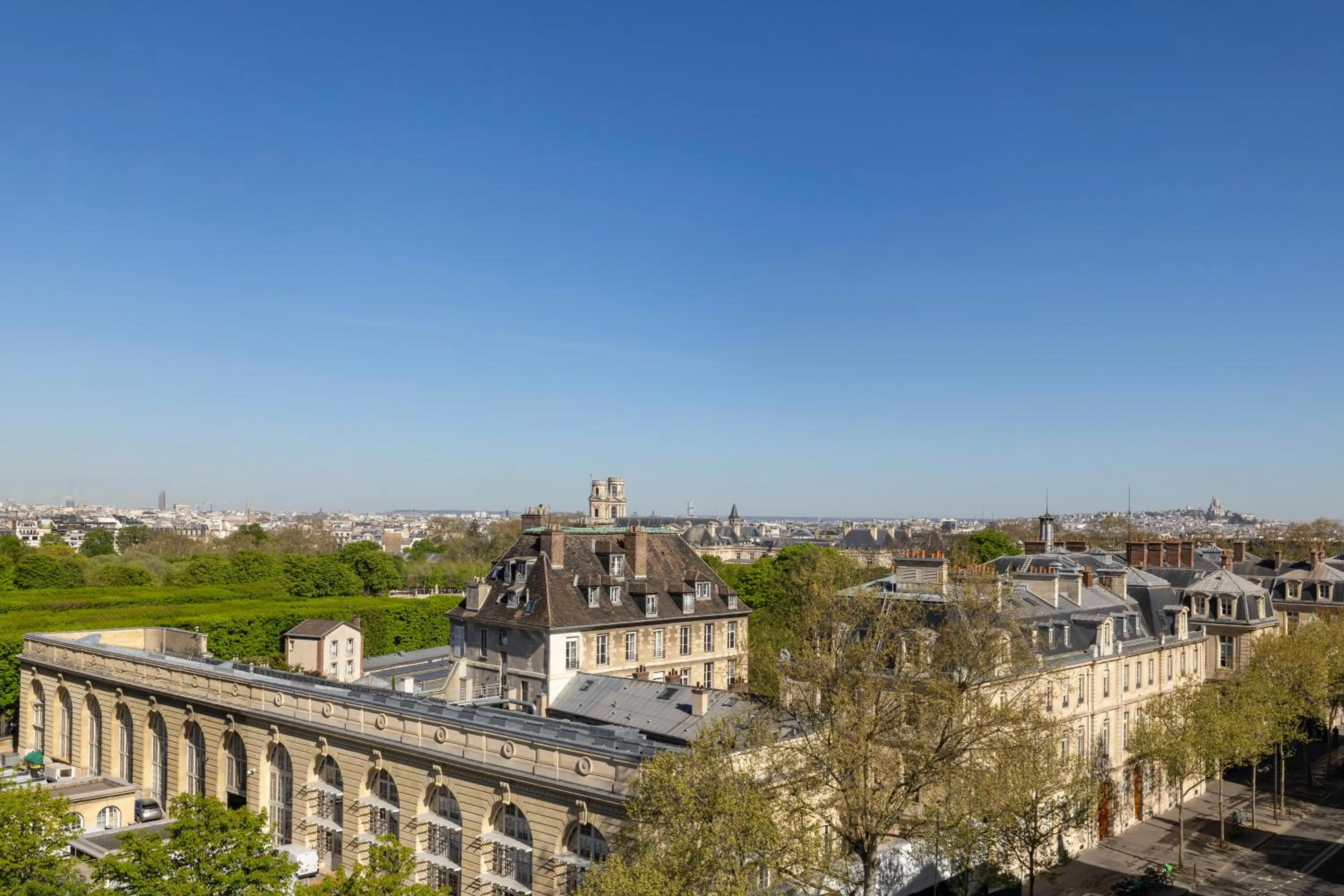 City view in Hotel Observatoire Luxembourg