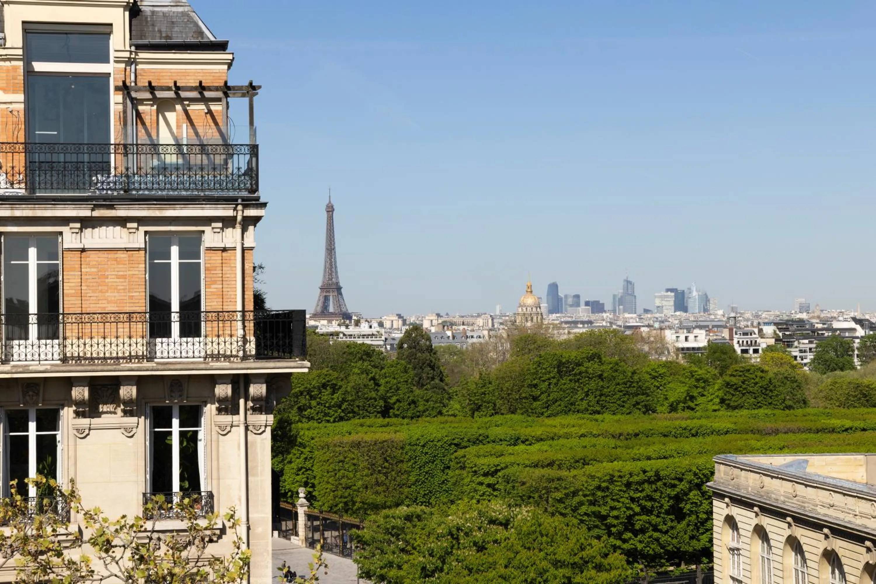 City view in Hotel Observatoire Luxembourg