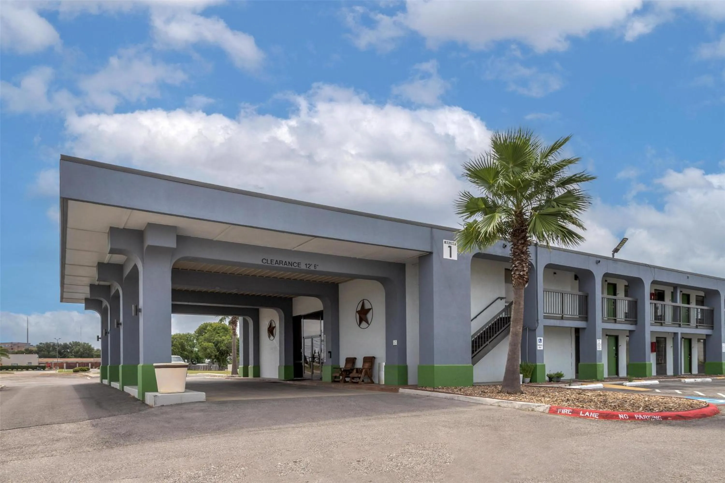 Property building in SureStay by Best Western Victoria