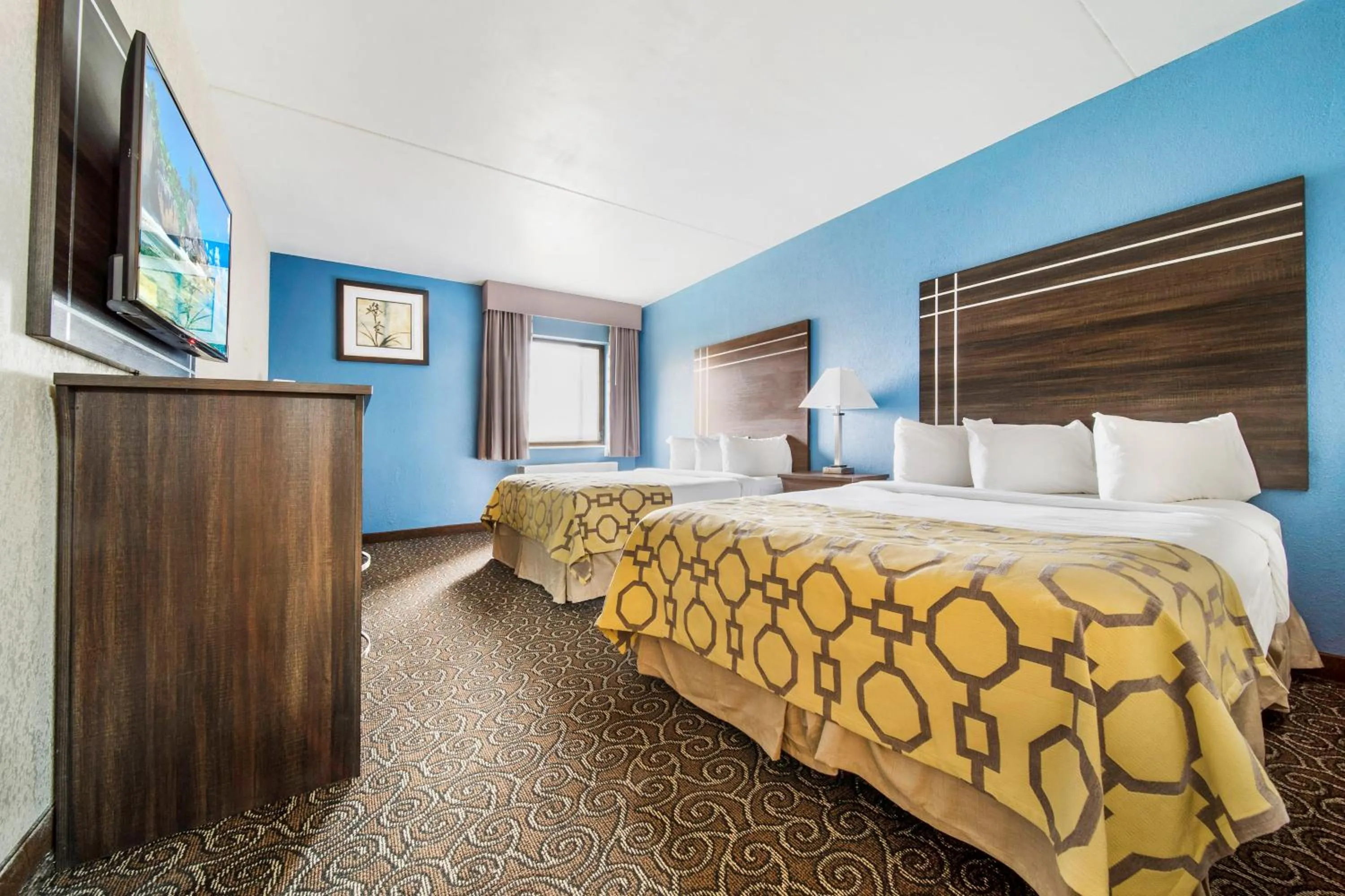 Photo of the whole room, Bed in Baymont by Wyndham Muncie Near Ball State University