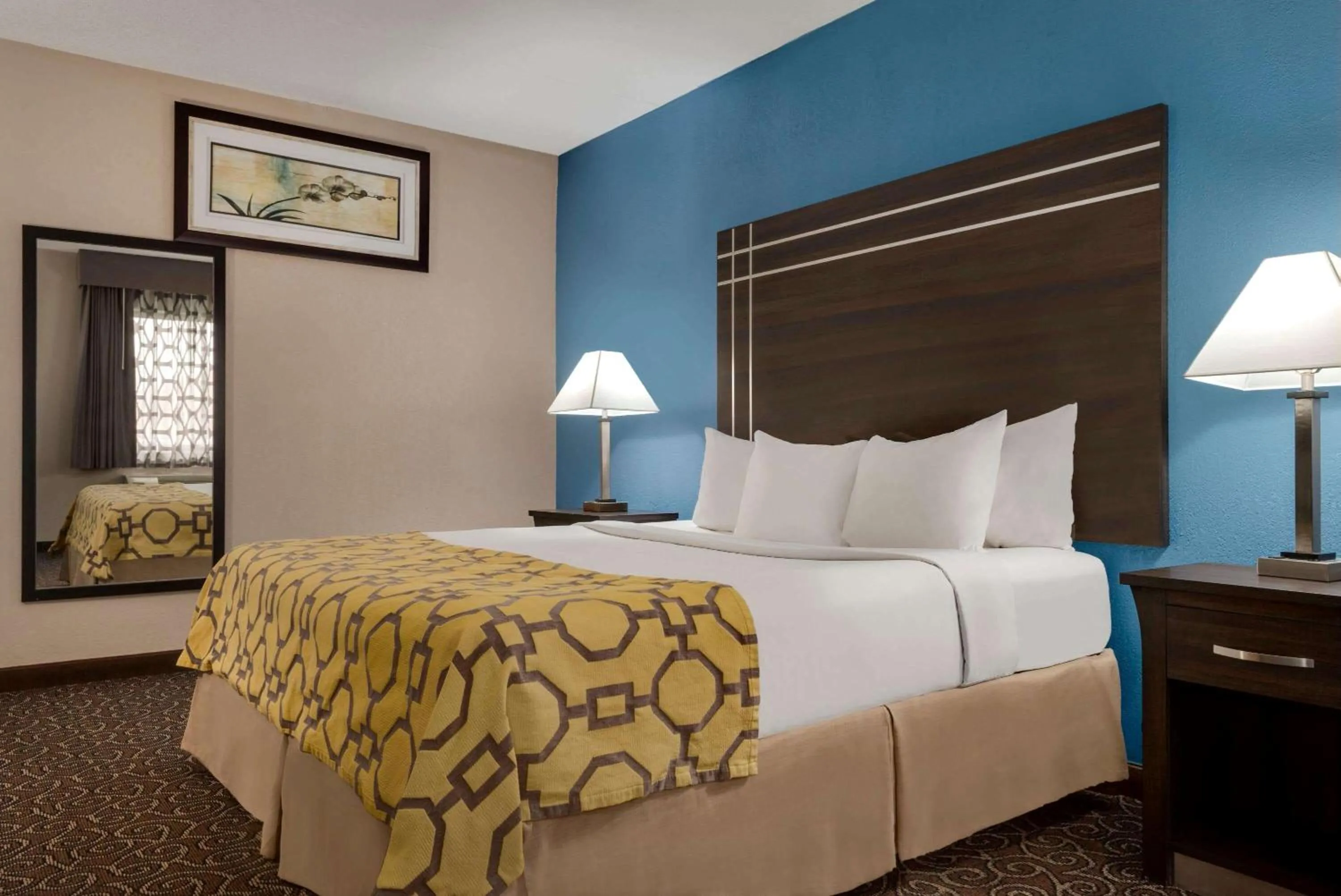 Photo of the whole room, Bed in Baymont by Wyndham Muncie Near Ball State University