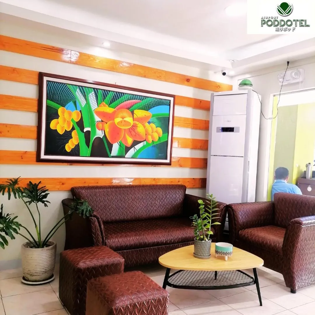 Seating area in Airport Poddotel Inc.