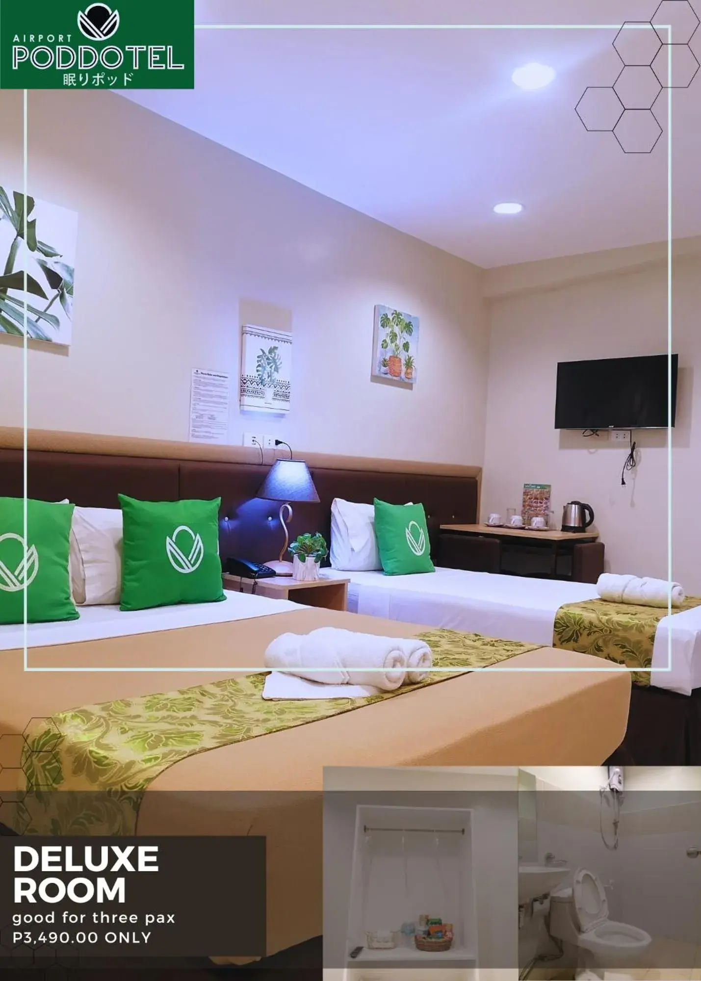 Deluxe Room in Airport Poddotel Inc. Deluxe Room in Airport Poddotel Inc.