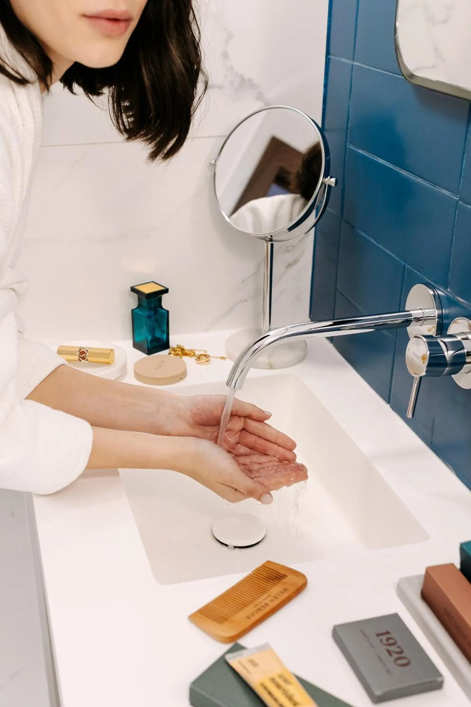 Bathroom in Room Mate Helen Berger Boutique