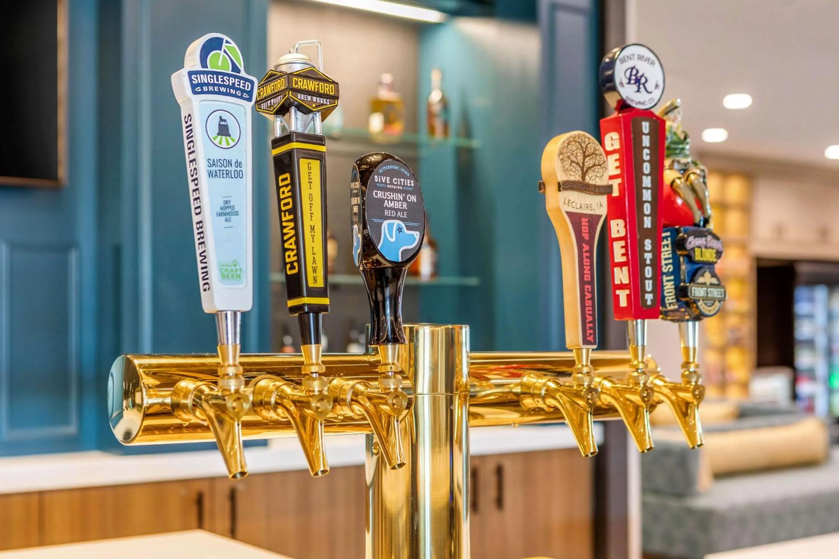 Restaurant/places to eat in Cambria Hotel Davenport Quad Cities