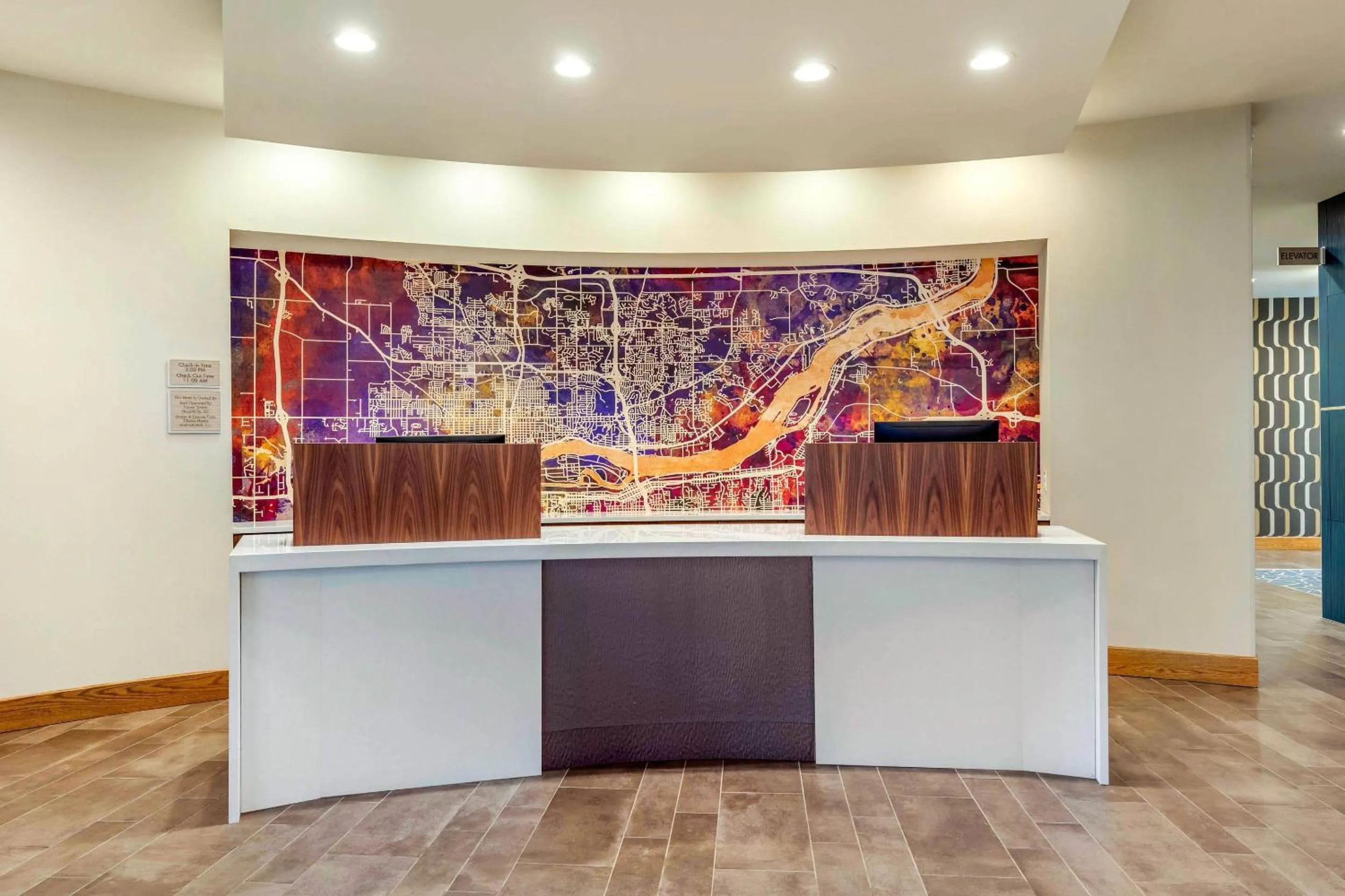 Lobby or reception in Cambria Hotel Davenport Quad Cities